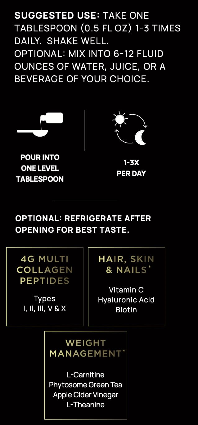 Premium Liquid Collagen for Women Weight Loss Beauty w - TERRA ELMNT Official Imagery - 5