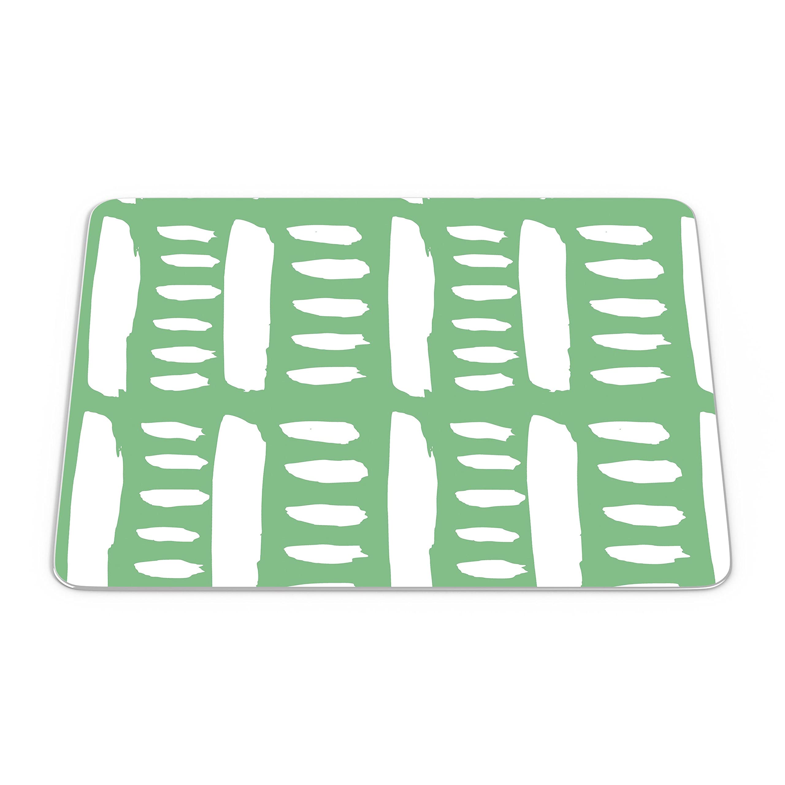 Bonamaison rectangle pop art digital printed mouse pad with non-slip backing, ideal for office and home, 22x18cm size.