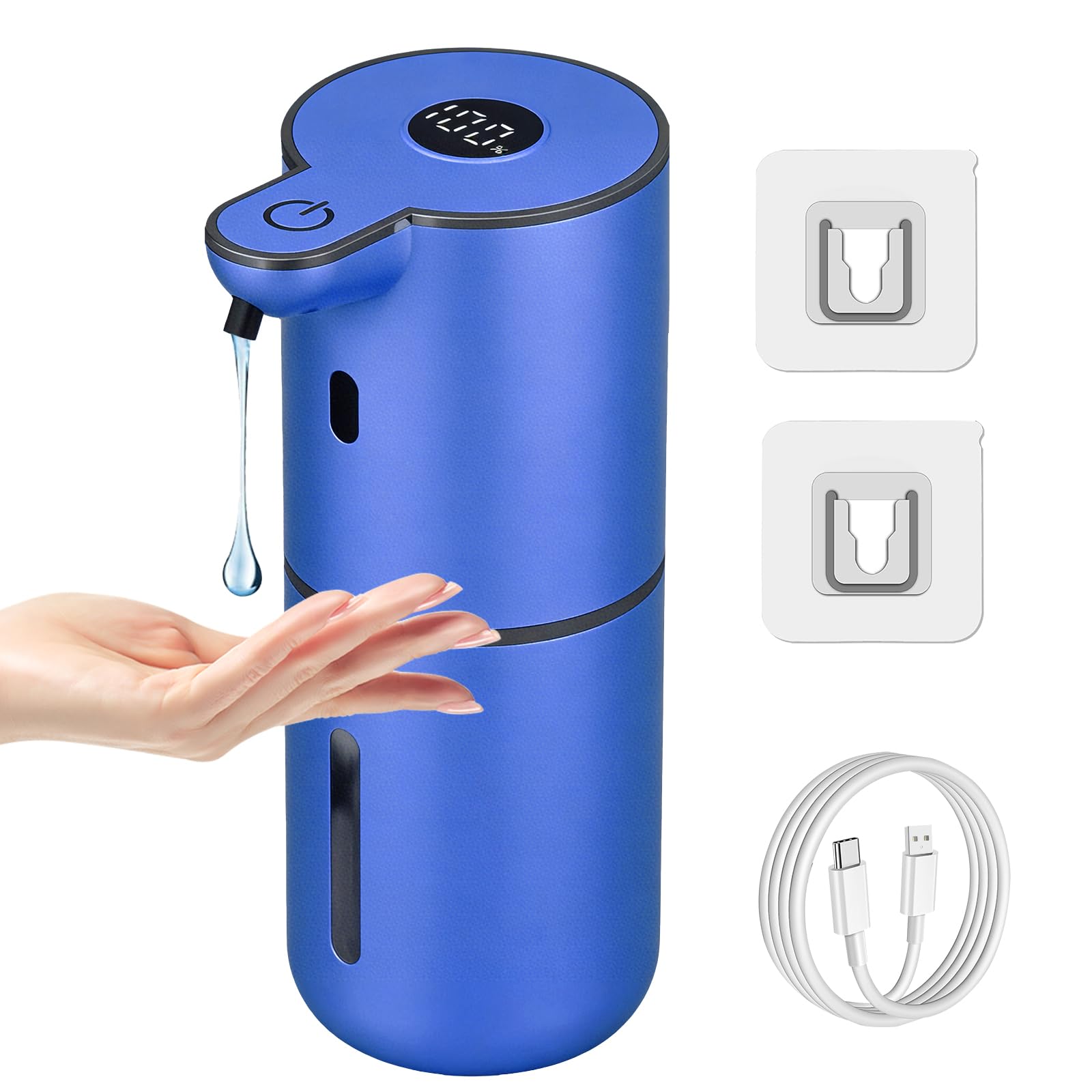 OHIFAST Automatic Liquid Soap Dispenser Touchless, USB Rechargeable Smart Hand S - OHIFAST Official Product View 10