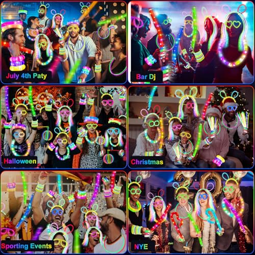 Party Supplies, Glow in the Dark Party Favors for Adults Kids, - Product Imagery
