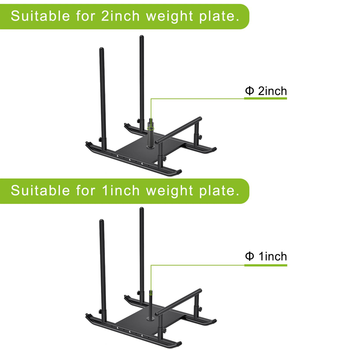 Kipika Weight Sled Workout Sled Fitness Strength Training - Kipika Official Imagery - 3