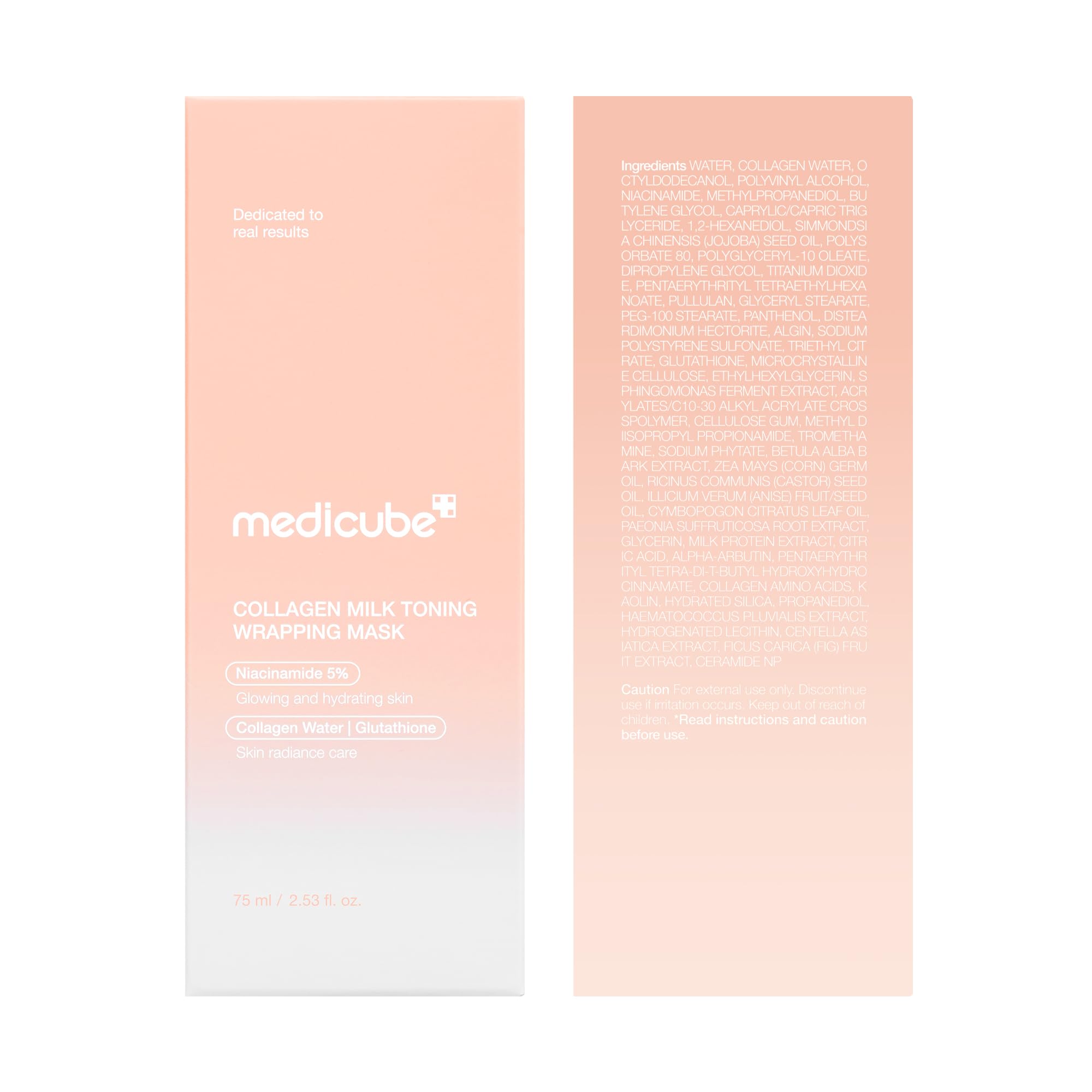 medicube Wrapping Mask Collagen Glazed Milky Glow - medicube