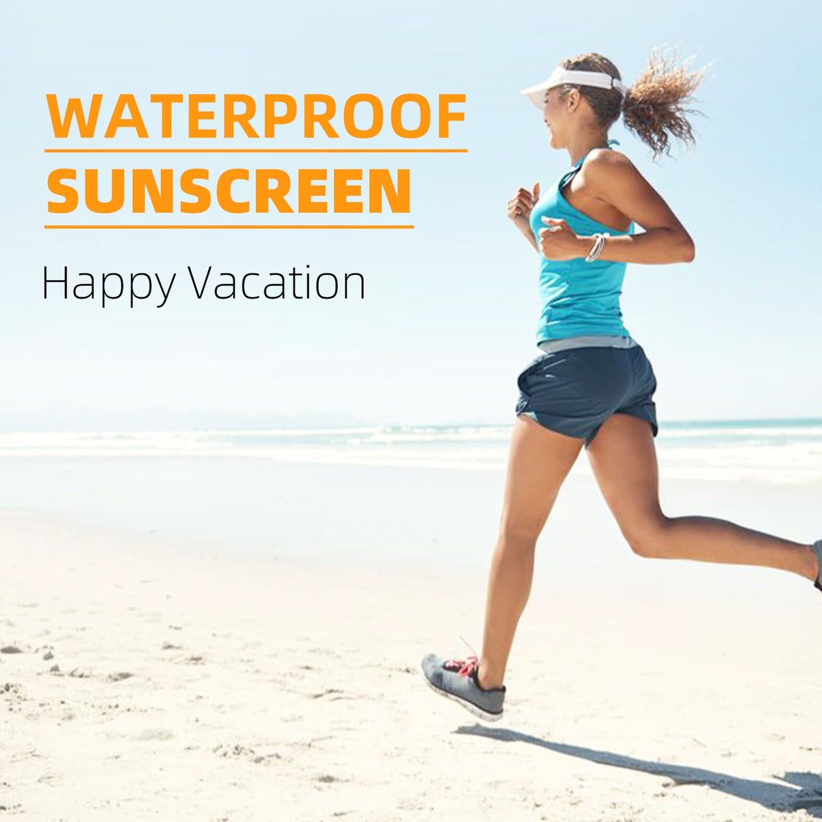 VGO Clear Face Sunscreen SPF 50 Hydrating Sun Essence Leaves - VGO Official Imagery - 7