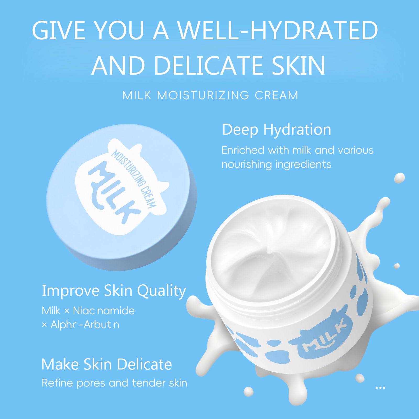 INSEEK Milk Skin Care Set for Kids &amp; Teens, Gentle &amp; - INSEEK