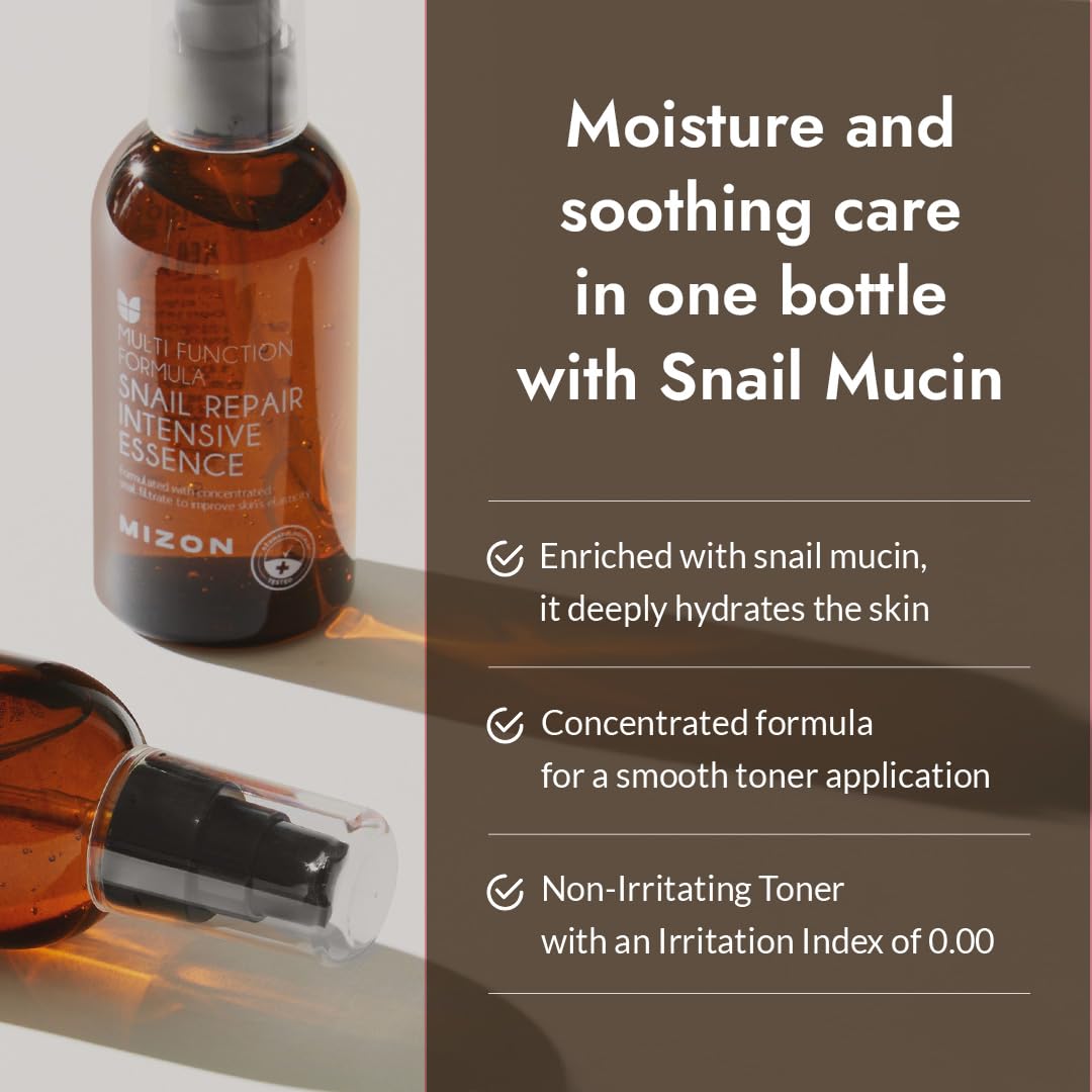 MIZON Snail Repair Intensive Toner 3 38 fl oz - MIZON Official Imagery - 3