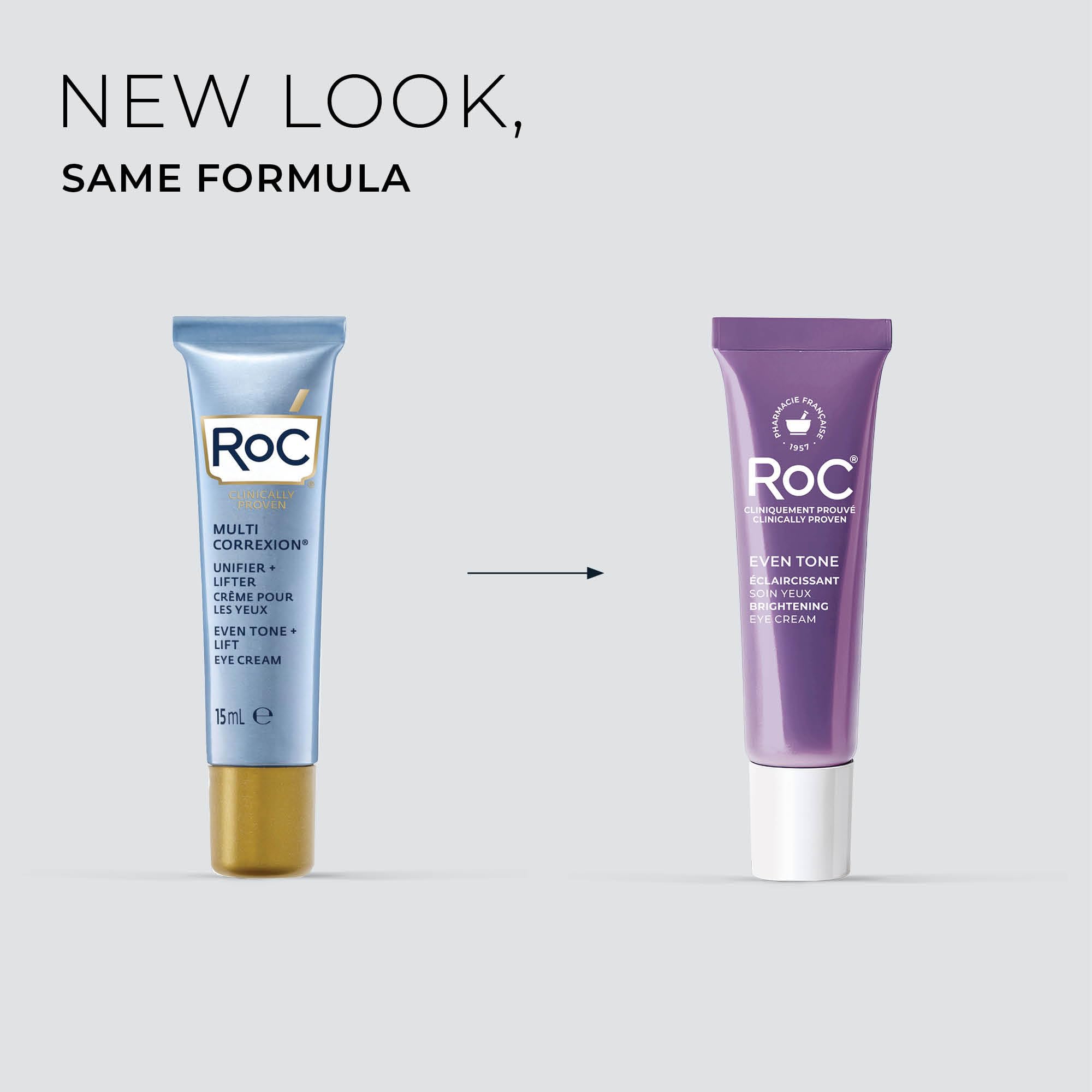 RoC Brightening 5 in 1 Eye Cream Multi Correxion Even Tone - RoC Official Imagery - 3