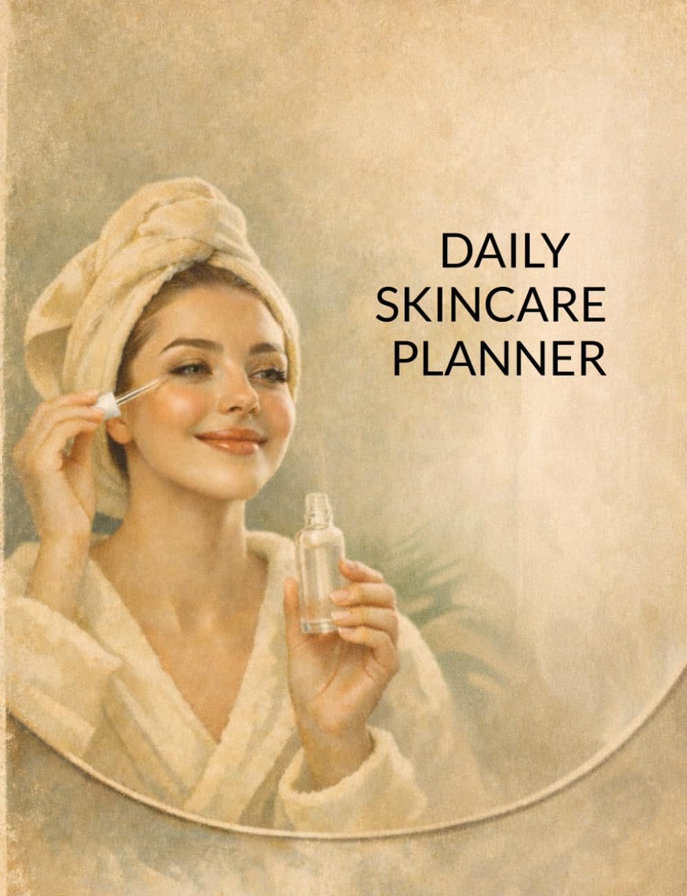 Daily Skincare Planner: Guided Facial Care Journal with Routine - Product Imagery