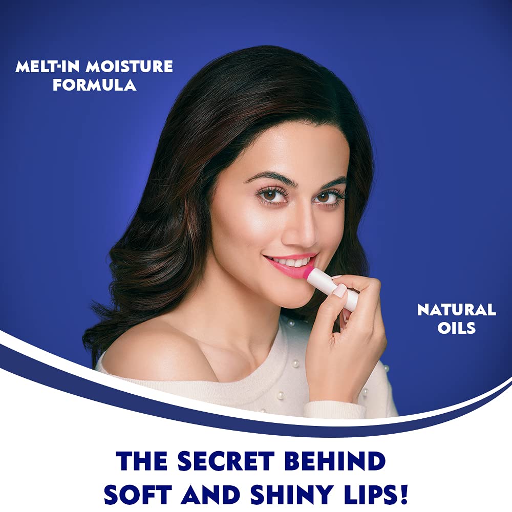 Nivea Fruity Shine Watermelon Lip Balm, 4.8gm - NIVEA Official Product View 5