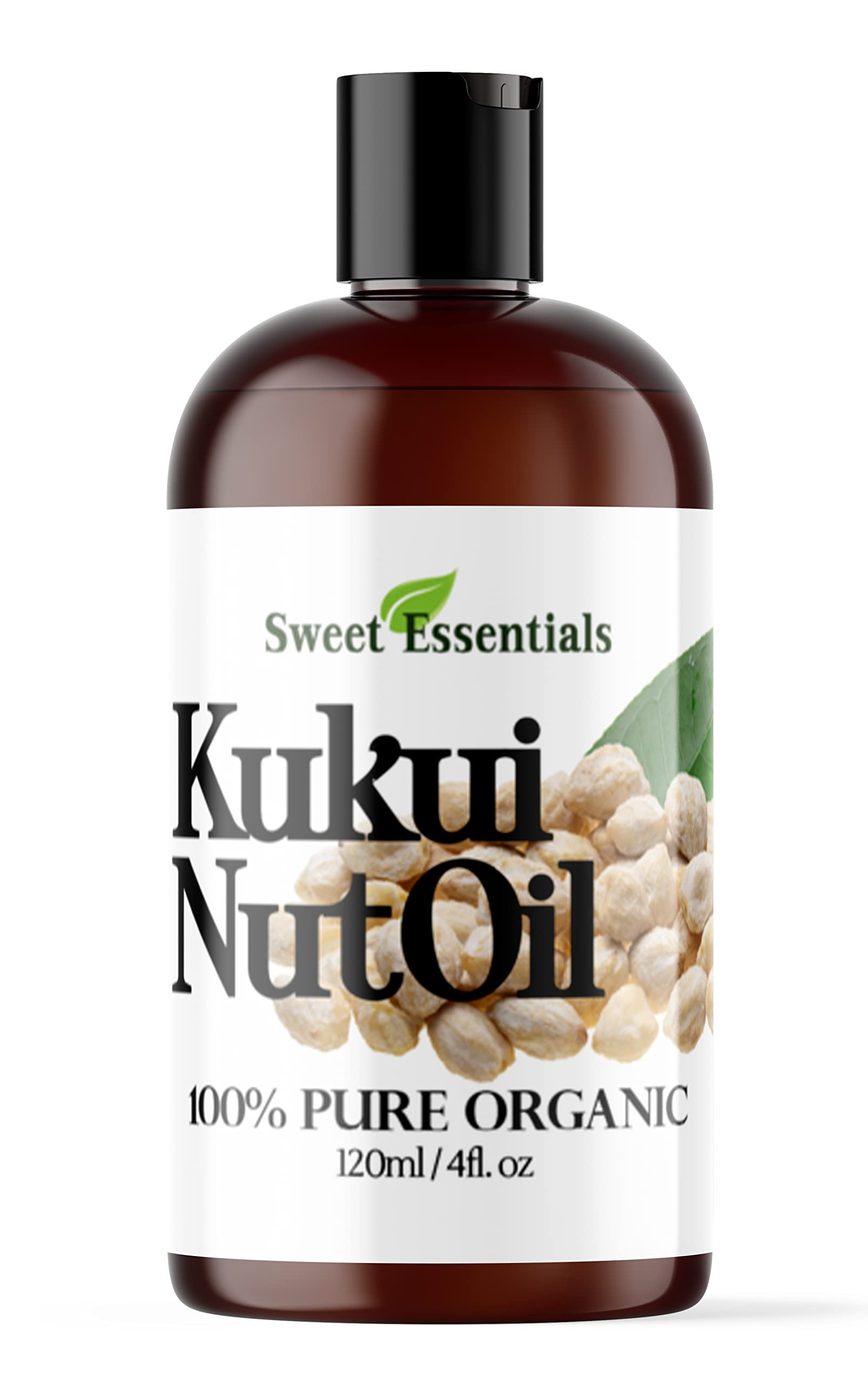 Sweet Essentials 100% Organic Kukui Nut Oil - Imported From Hawaii Various Sizes 100 - Sweet Essentials Official Product View 2