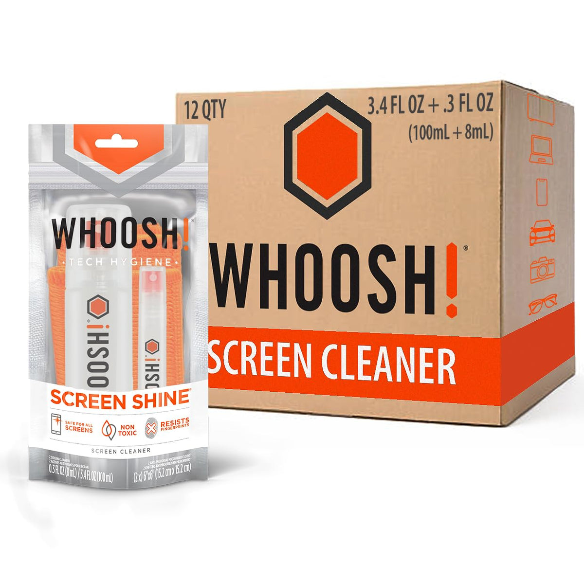 WHOOSH Screen Shine Duo Screen Cleaner Kit Set of 2 3 4 0 3 - WHOOSH Official Imagery - 5