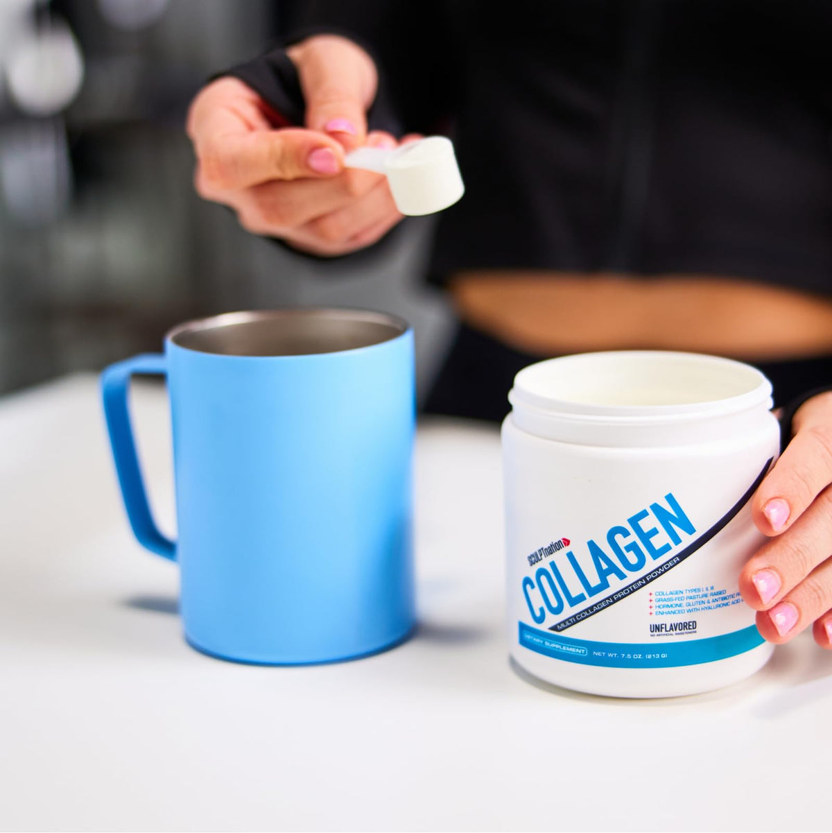 Sculpt Nation by V Shred Collagen Peptides Powder - Sculpt Nation Official Imagery - 4