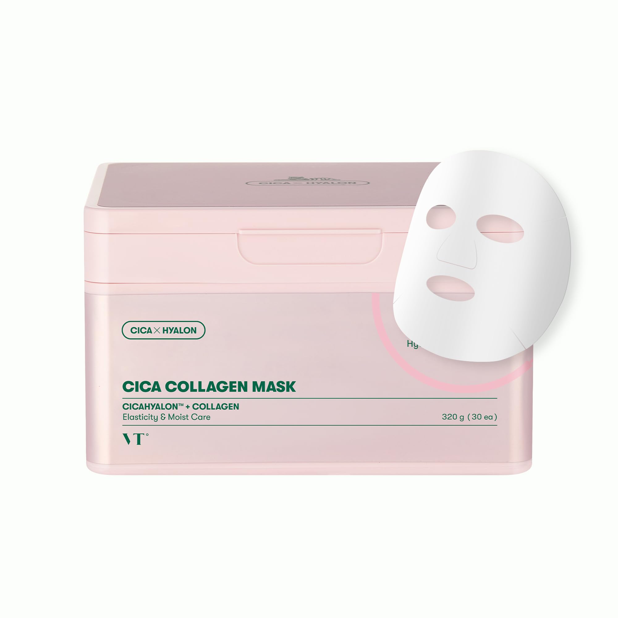VT COSMETICS Cryo Ice Cool Mask, 30 Sheets, Hydrating Korean - VT COSMETICS