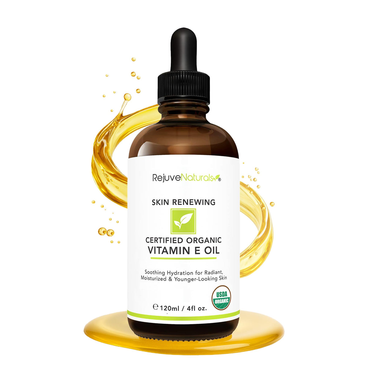 Vitamin E Oil - RejuveNaturals Official Imagery - 2
