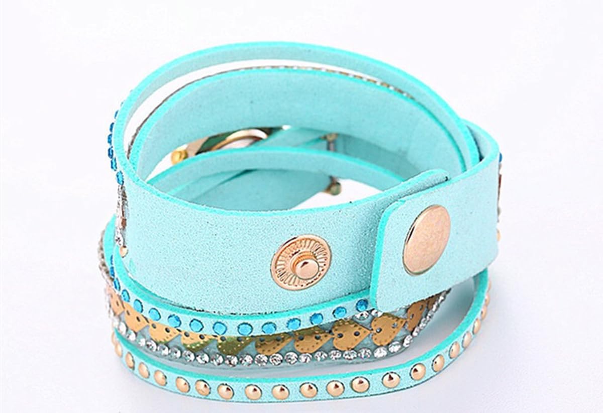 Women Fashion Watch Inlay Rhinestone Quartz Watches Heart - CdyBox Official Imagery - 7