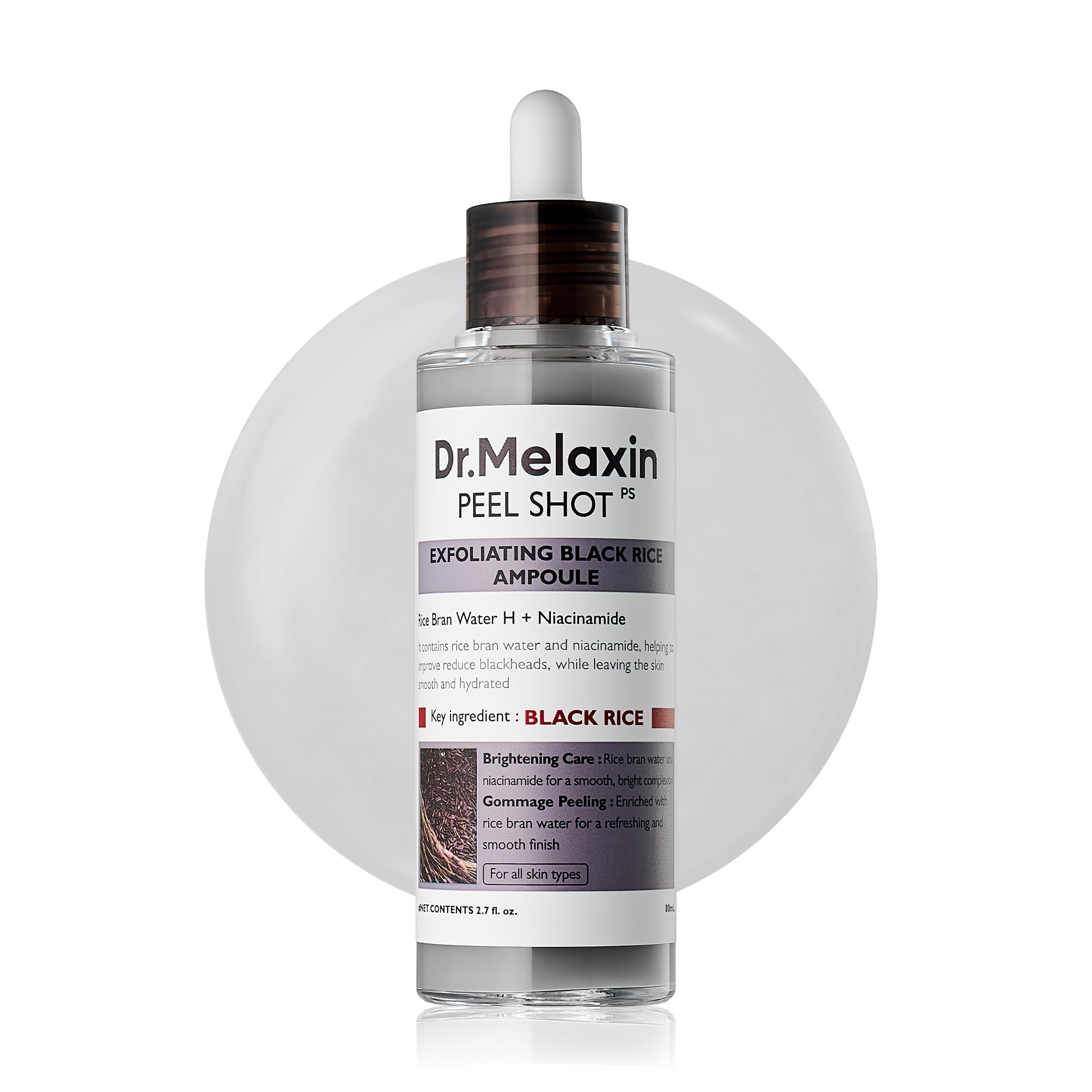 Dr.Melaxin Peel Shot Glow White Rice Peeling Ampoule with Rice - Dr.Melaxin