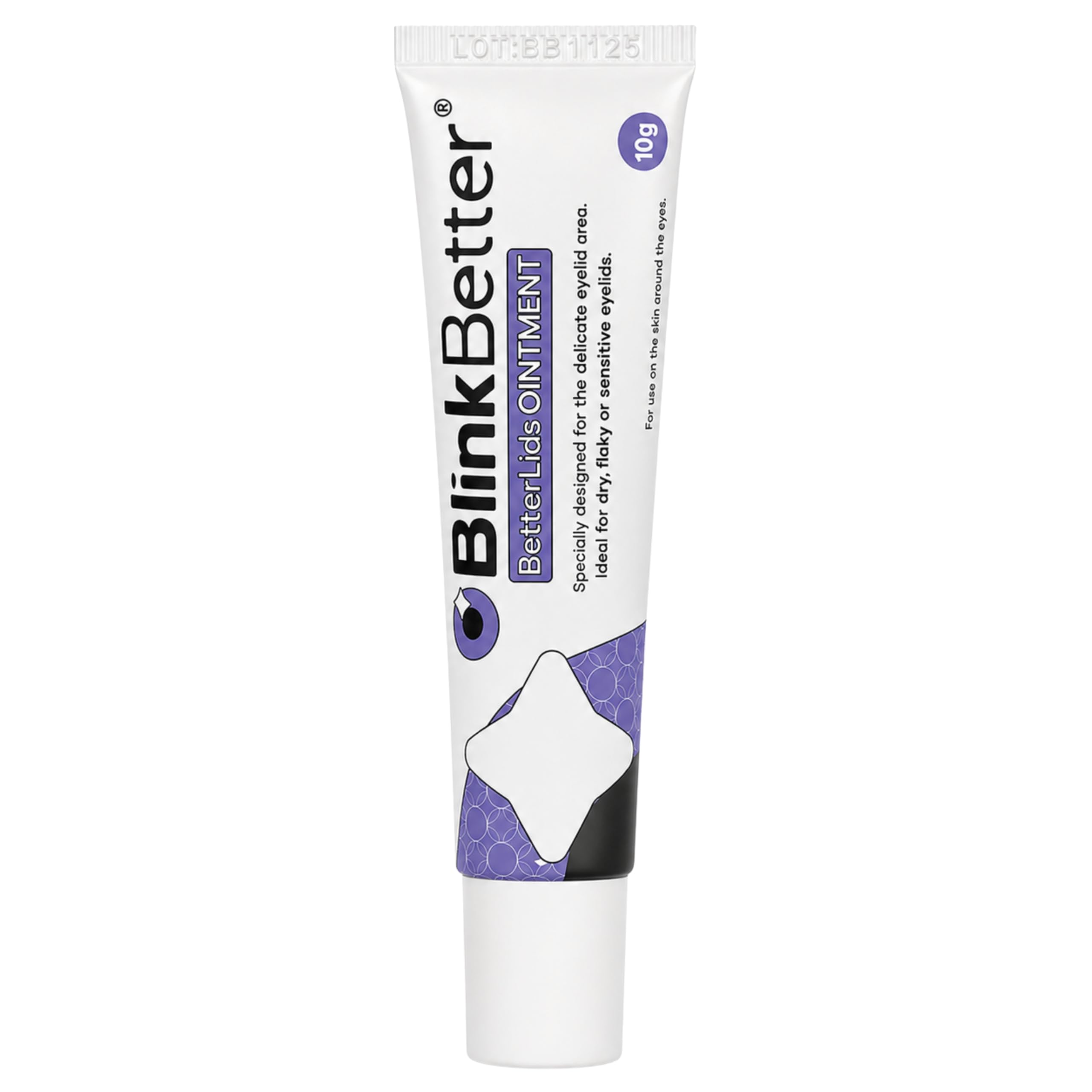 BlinkBetter BetterLids Eyelid Ointment for Dry, Itchy & Sensitive Eyelids – Deep-Moisturising Oat Complex with Shea Butter & Panthenol to Hydrate, Nourish & Soothe Delicate Eyelid Skin – 0.34 oz