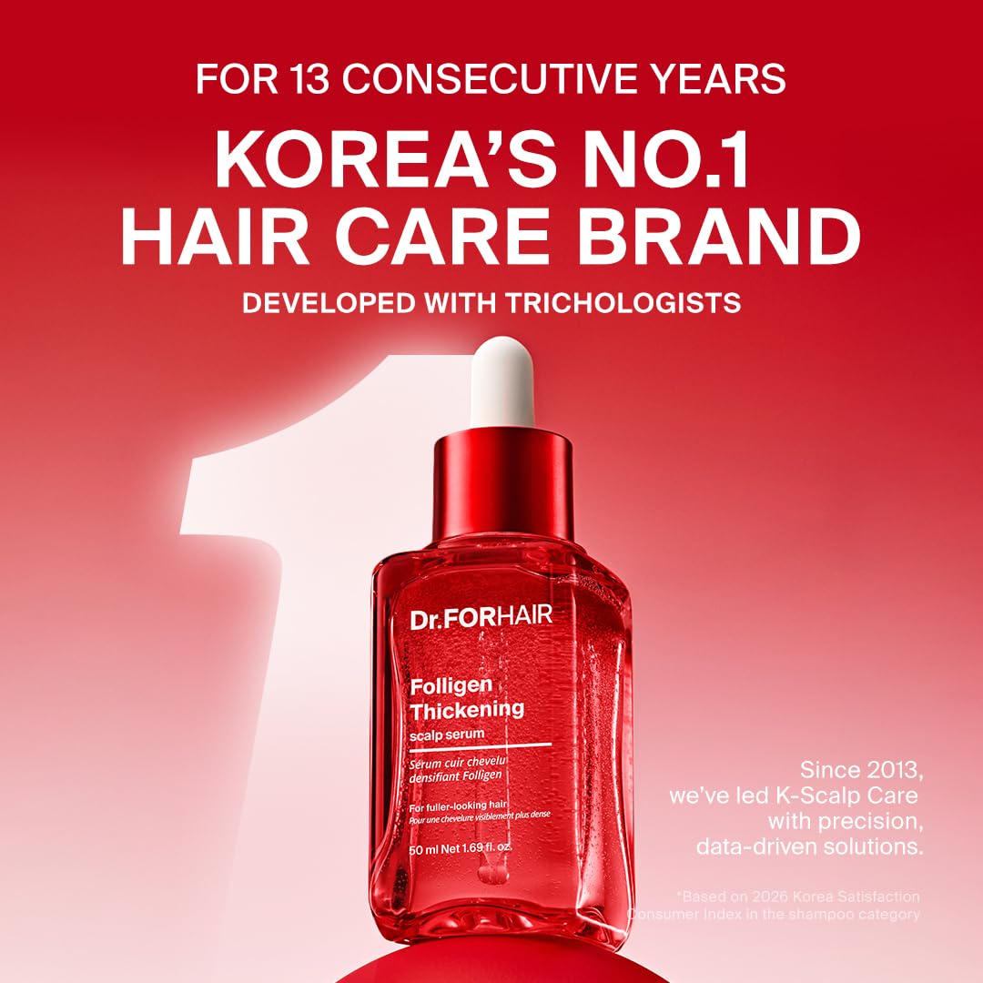 Dr FORHAIR Folligen Thickening Scalp Serum 1 7 fl oz - DR.FORHAIR Official Imagery - 3