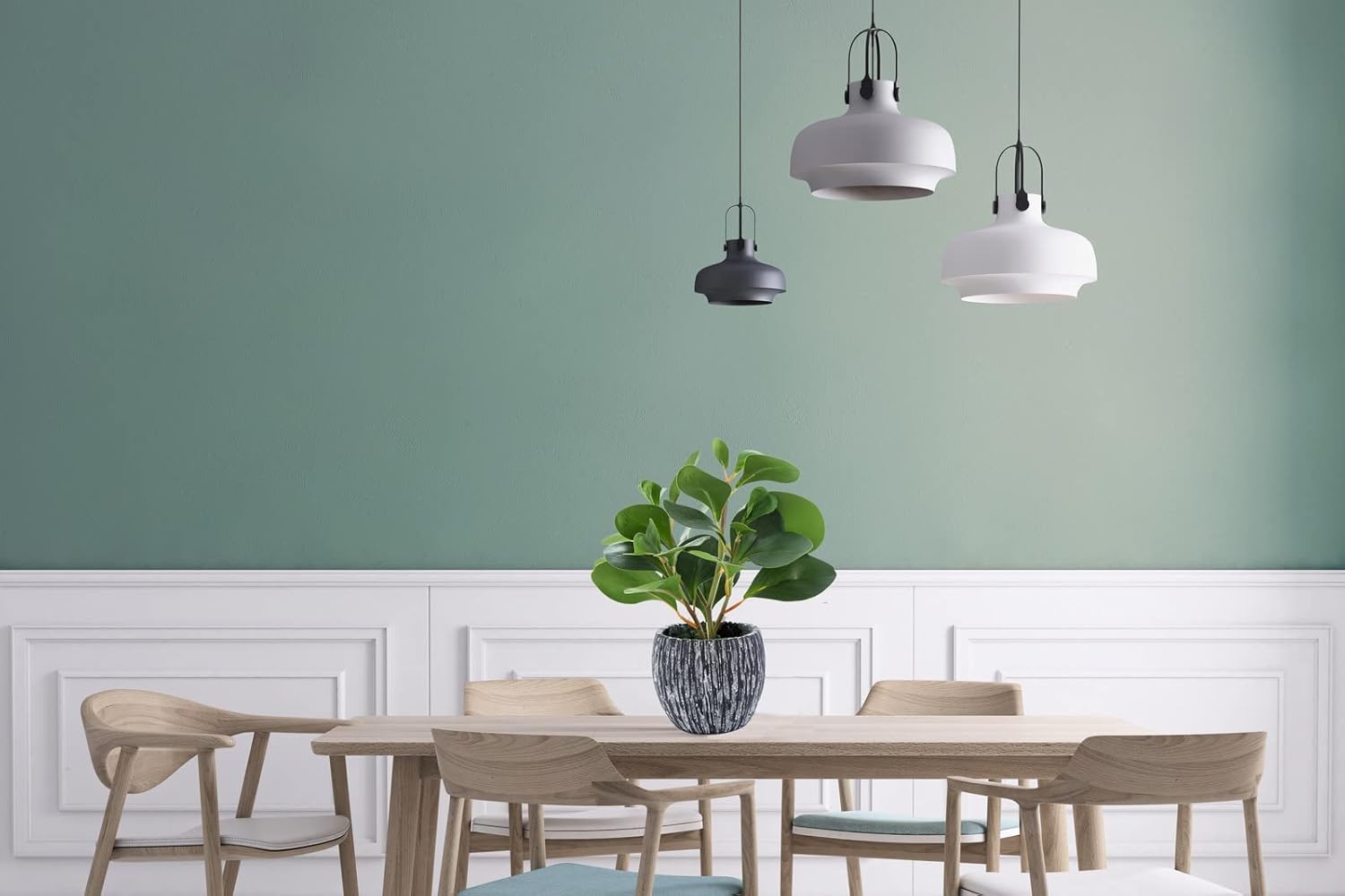 Realistic artificial plant for home decor, featuring lifelike leaves and natural touch, from AlphaAcc brand.