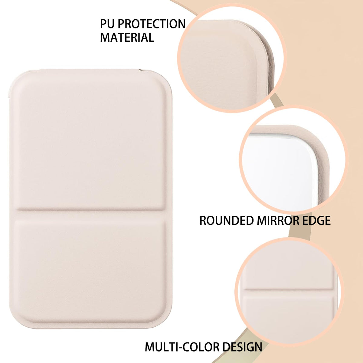 15 Pcs Folding Travel Makeup Mirror Portable Compact Vanity - Ntwoiee Official Imagery - 5