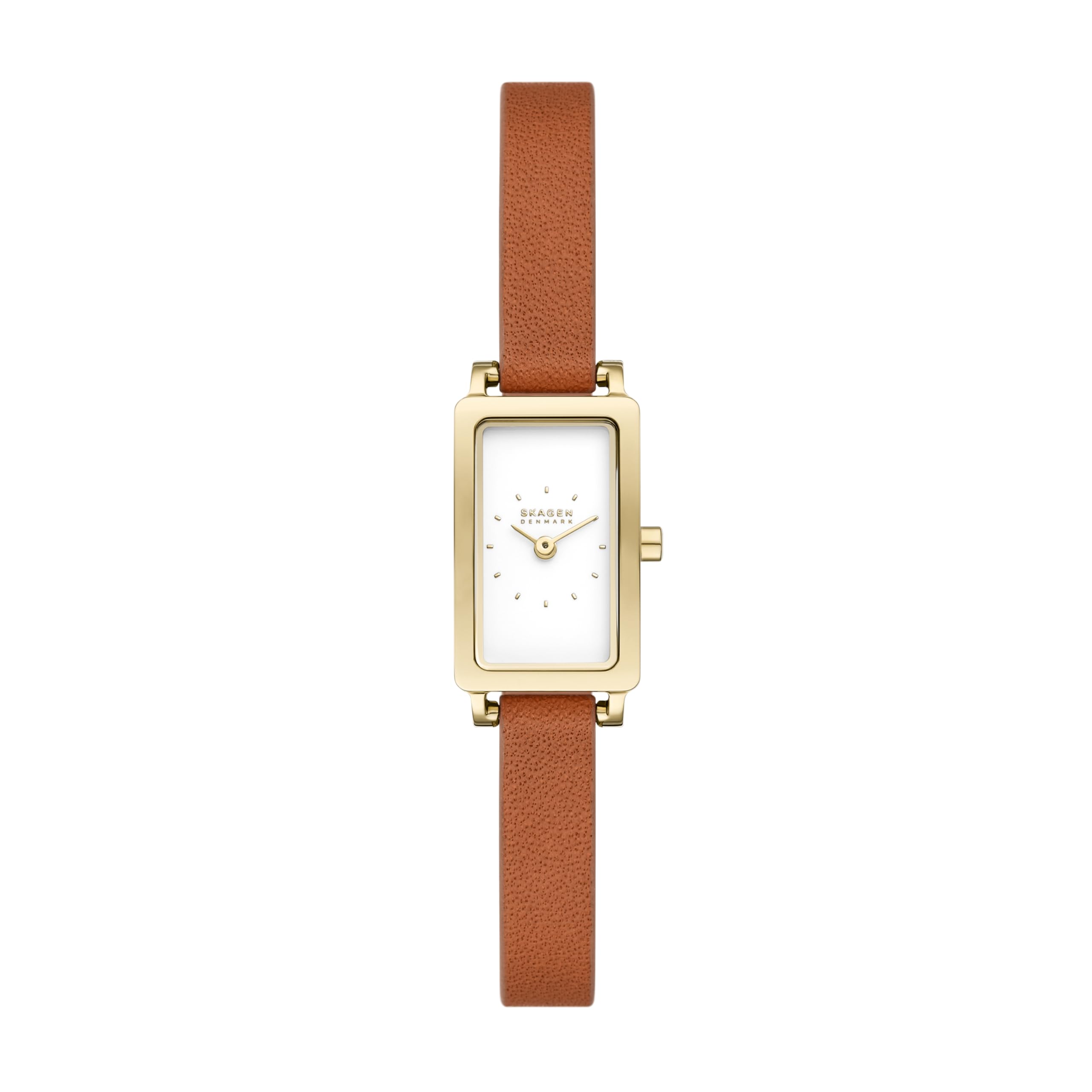 Skagen Hagen Lille Rectangular Stainless Steel Watch for Women - Product Imagery