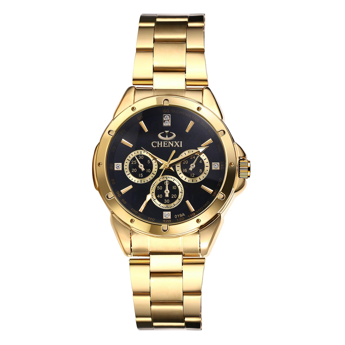 JewelryWe Quartz Rhinestone Waterproof Watch Women s - JewelryWe Official Imagery - 1
