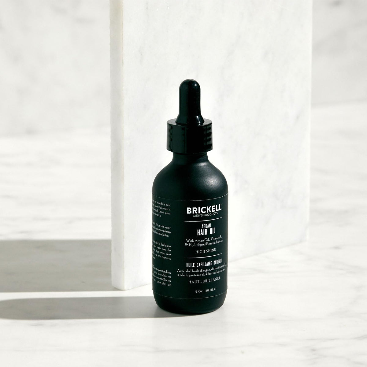 Brickell Men s Argan Oil for Hair Lightweight Hair Oil - Brickell Men's Products Official Imagery - 5