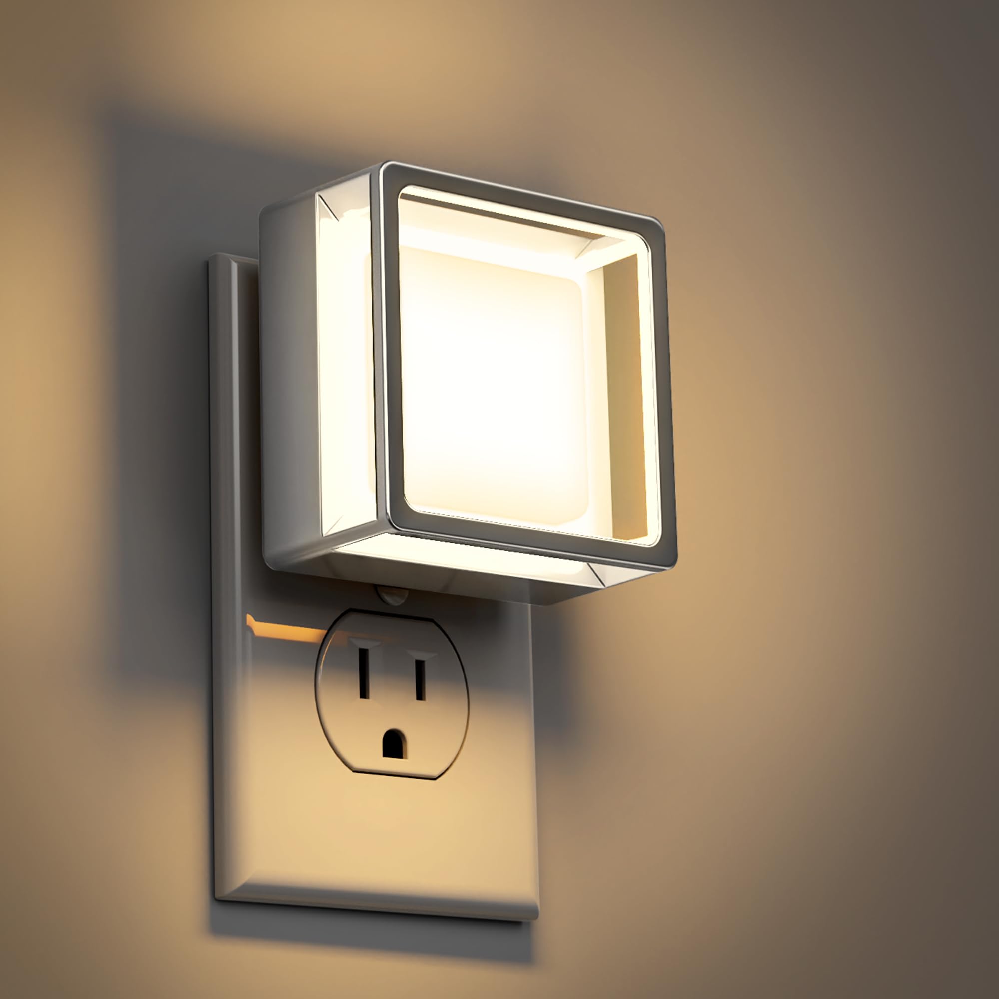 DORESshop Night Light,Night Lights Plug into Wall,2 Pack 3000K Nightlight - DORESshop Official Product View 1