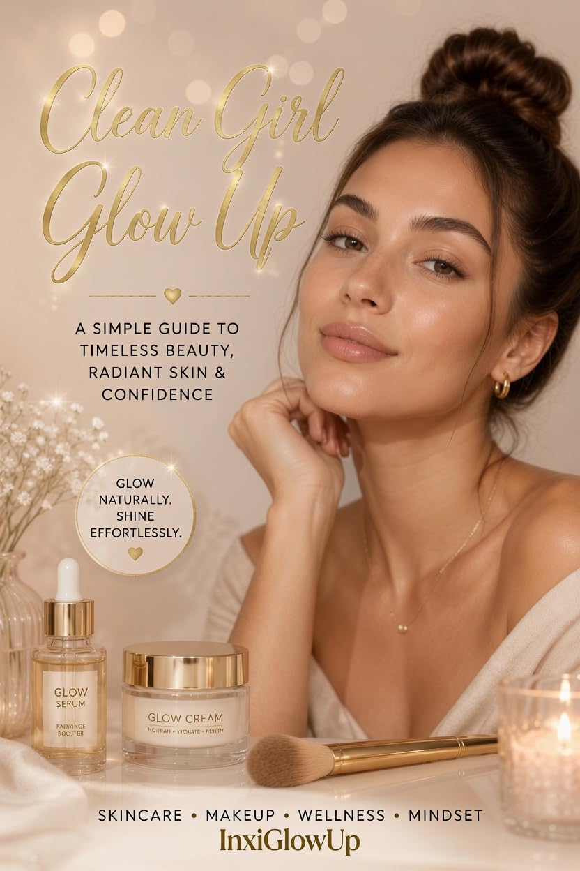 The Clean Girl Glow Up: Soft Glam Beauty Secrets for Glowing - Product Imagery