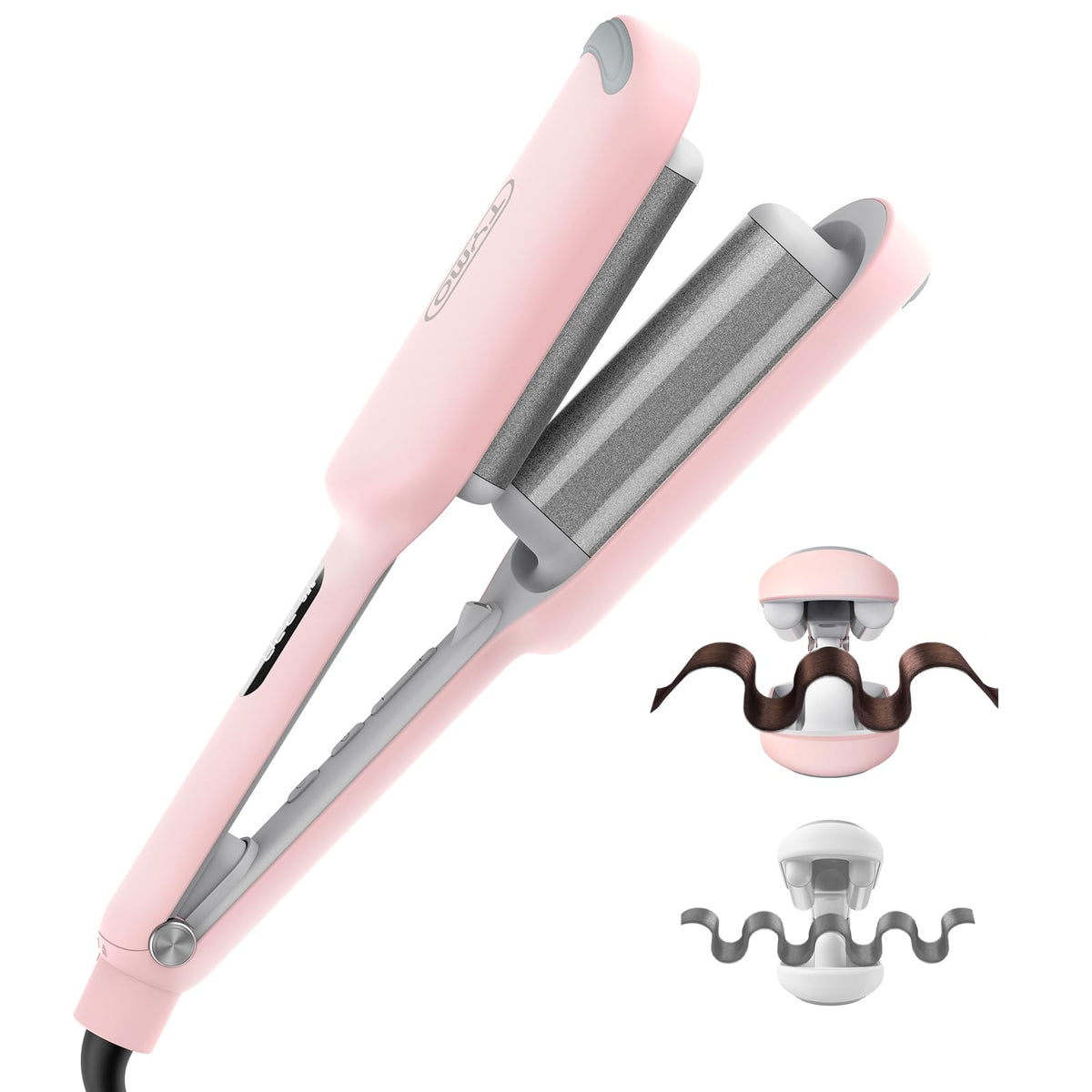 Curling Iron Hair Crimper Waver TYMO ROVY Beach Waves Hair - TYMO Official Imagery - 1
