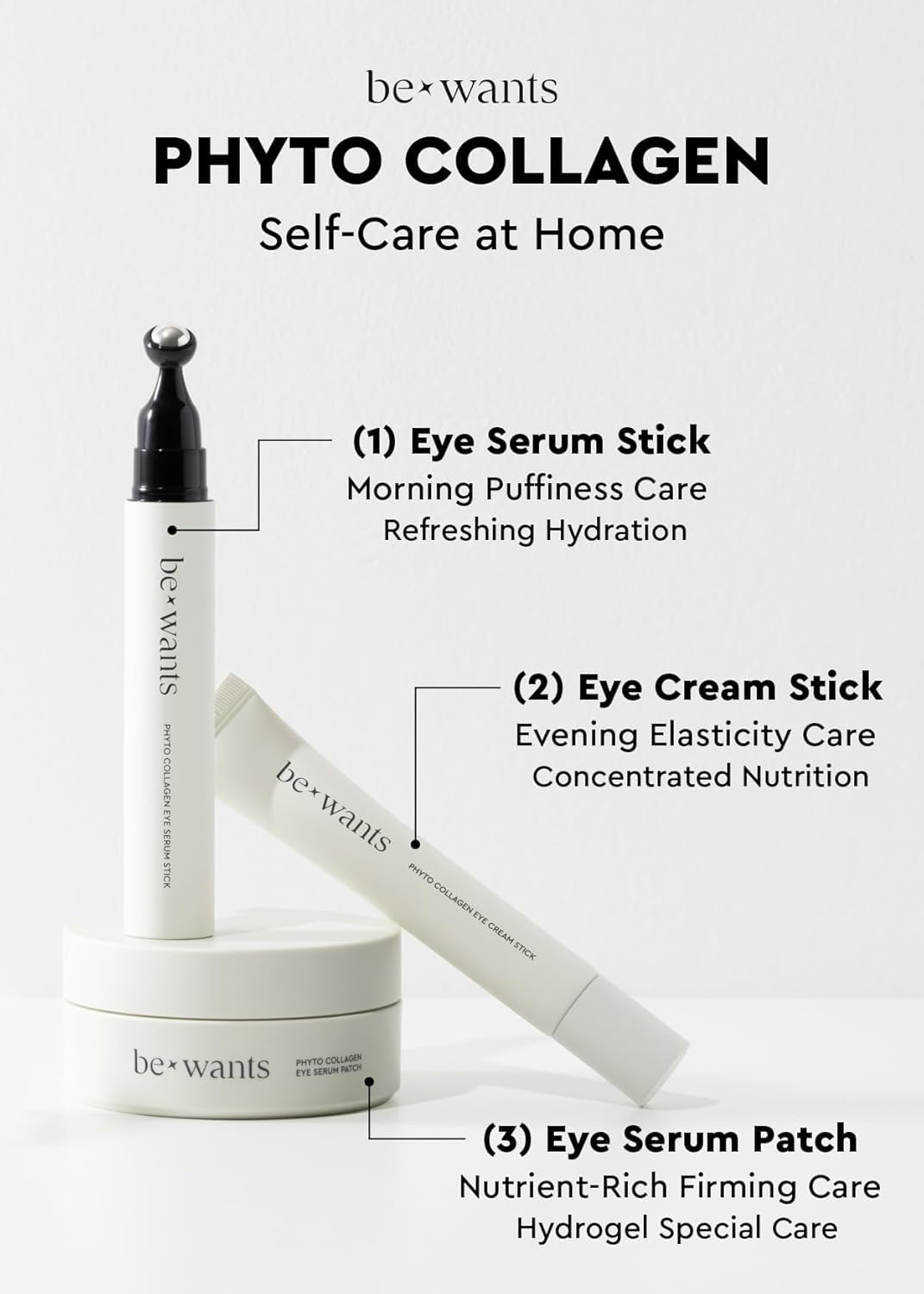 bewants Under Eye Patches for Puffy Eyes Korean Under Eye - BE+WANTS Official Imagery - 8