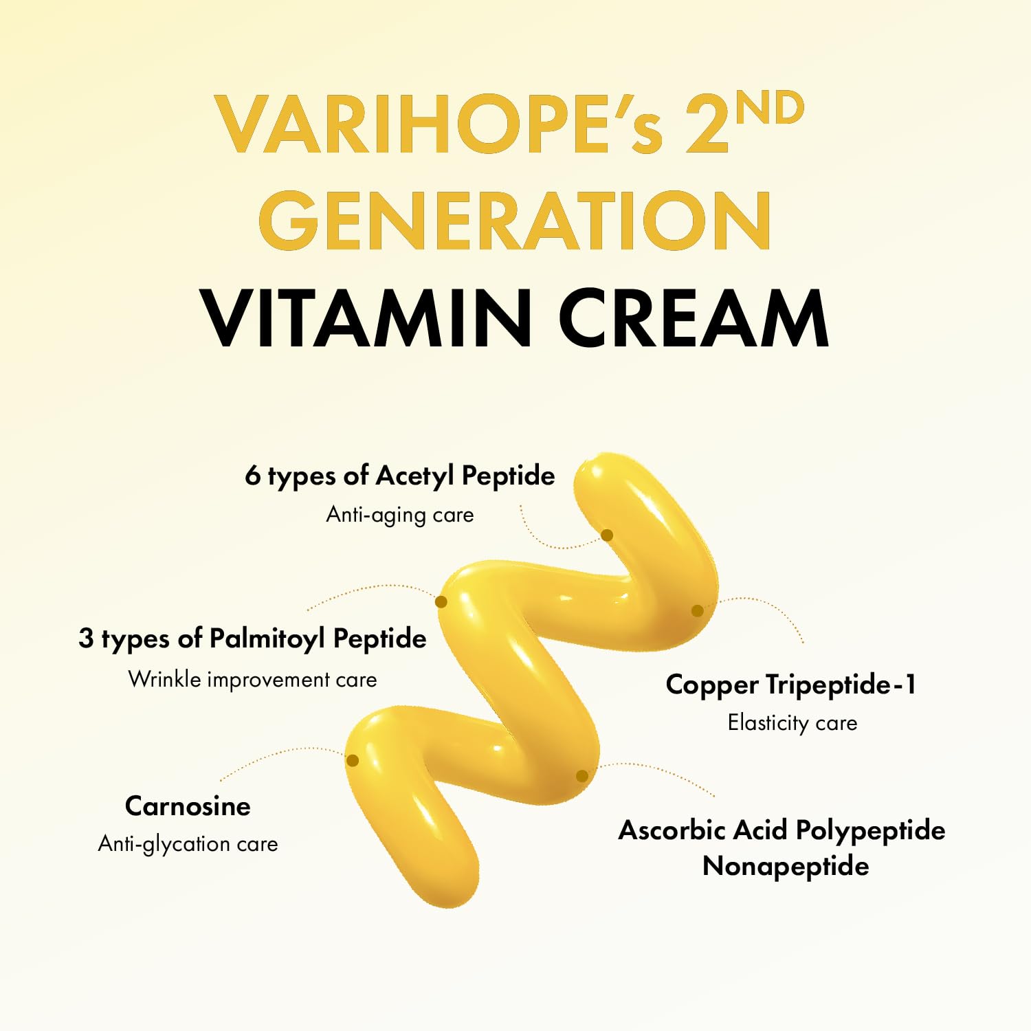 VARIHOPE Vita Aging Pure C Cream Vitamin C Face Cream for - VARIHOPE Official Imagery - 6