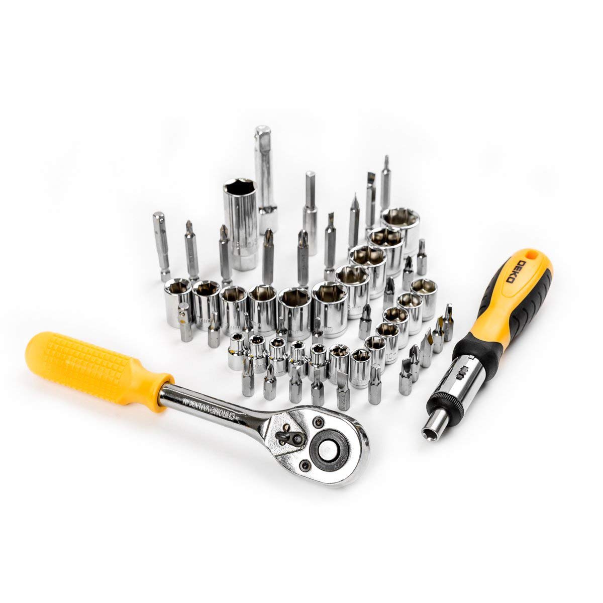 DEKOPRO 228 Piece Socket Wrench Auto Repair Tool Combination - DEKOPRO Official Imagery - 6