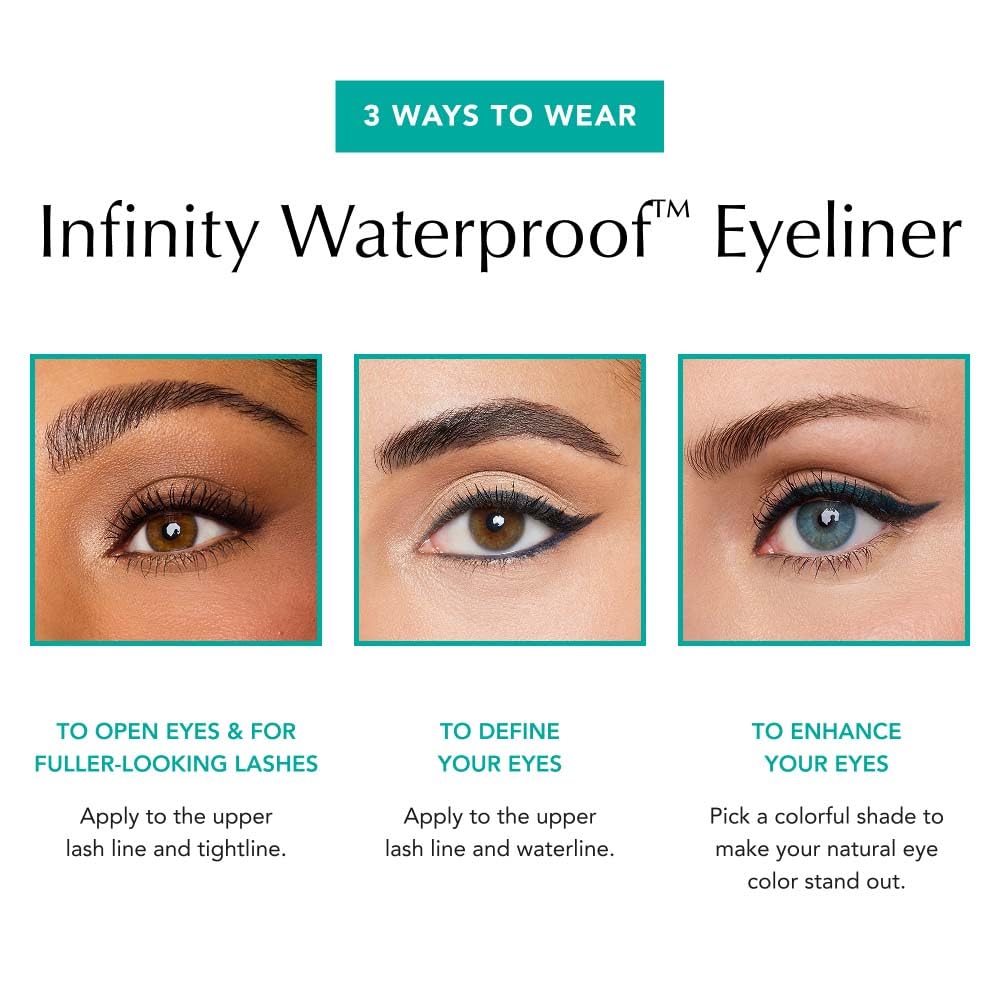 Thrive Causemetics Infinity Waterproof Eyeliner Pencil Black - Thrive Causemetics Official Imagery - 7
