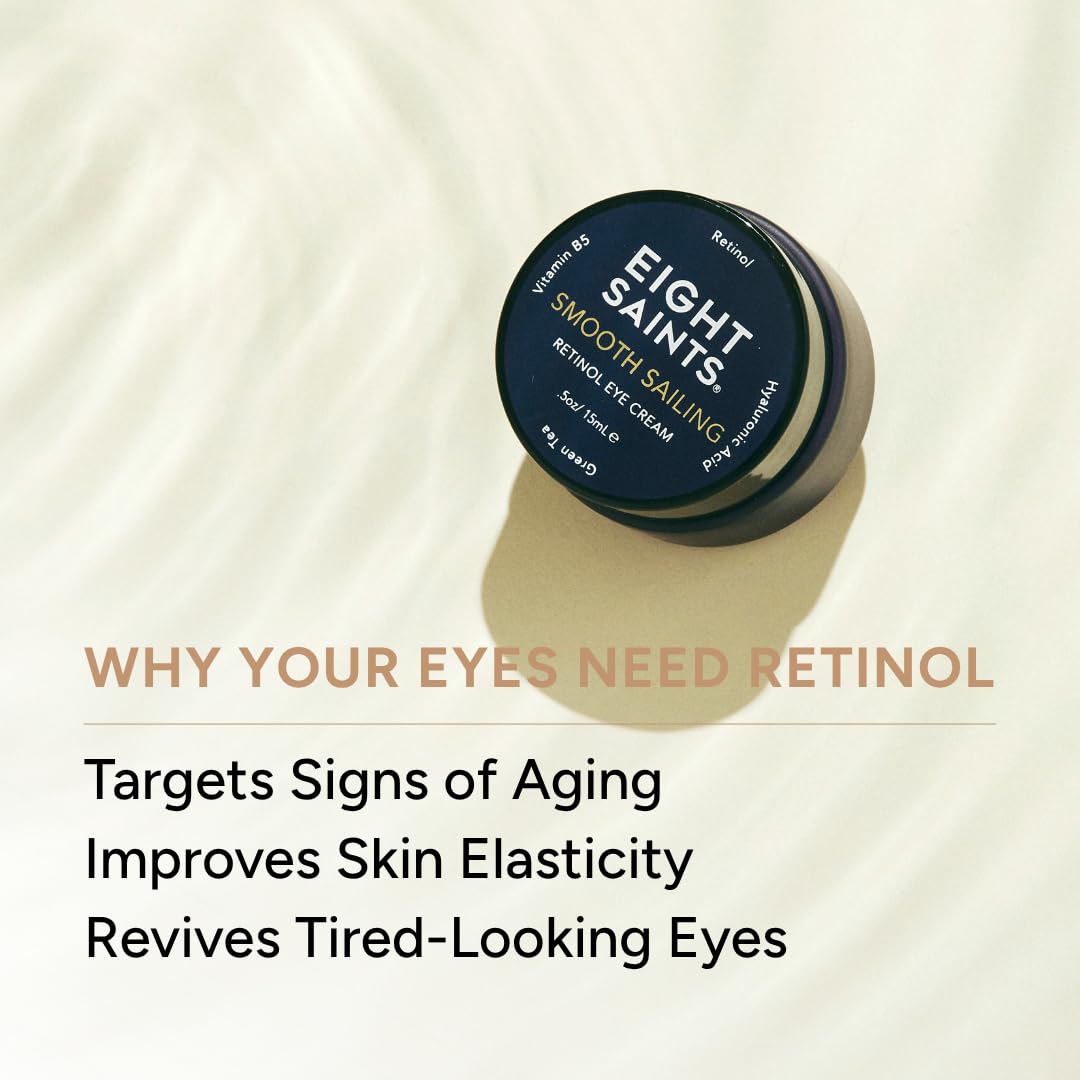 Eight Saints Retinol Eye Cream For Smoothing Fine Lines and - Eight Saints Official Imagery - 7