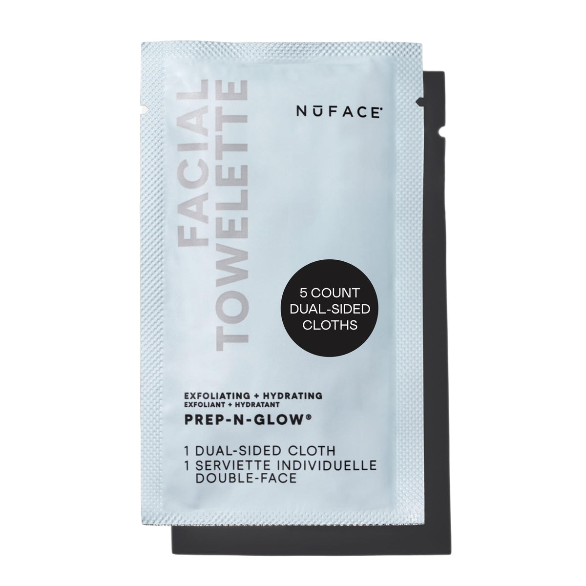 NuFACE Prep N Glow Facial Towelettes - NuFACE Official Product Imagery - 1