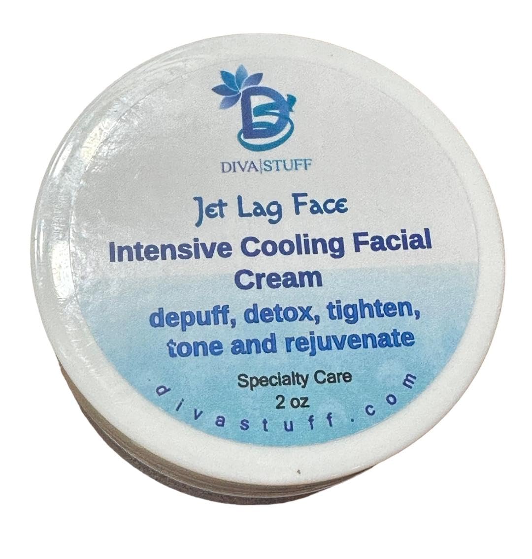 Diva Stuff Jet Lag Face Intensive Cooling Cream Clay Facial - Diva Stuff