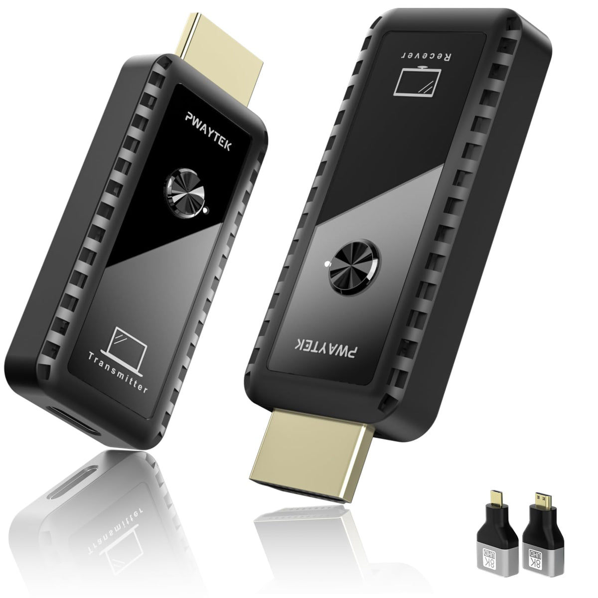 Wireless HDMI Transmitter and Receiver 328ft 100M Wireless - PWAYTEK Official Imagery - 1