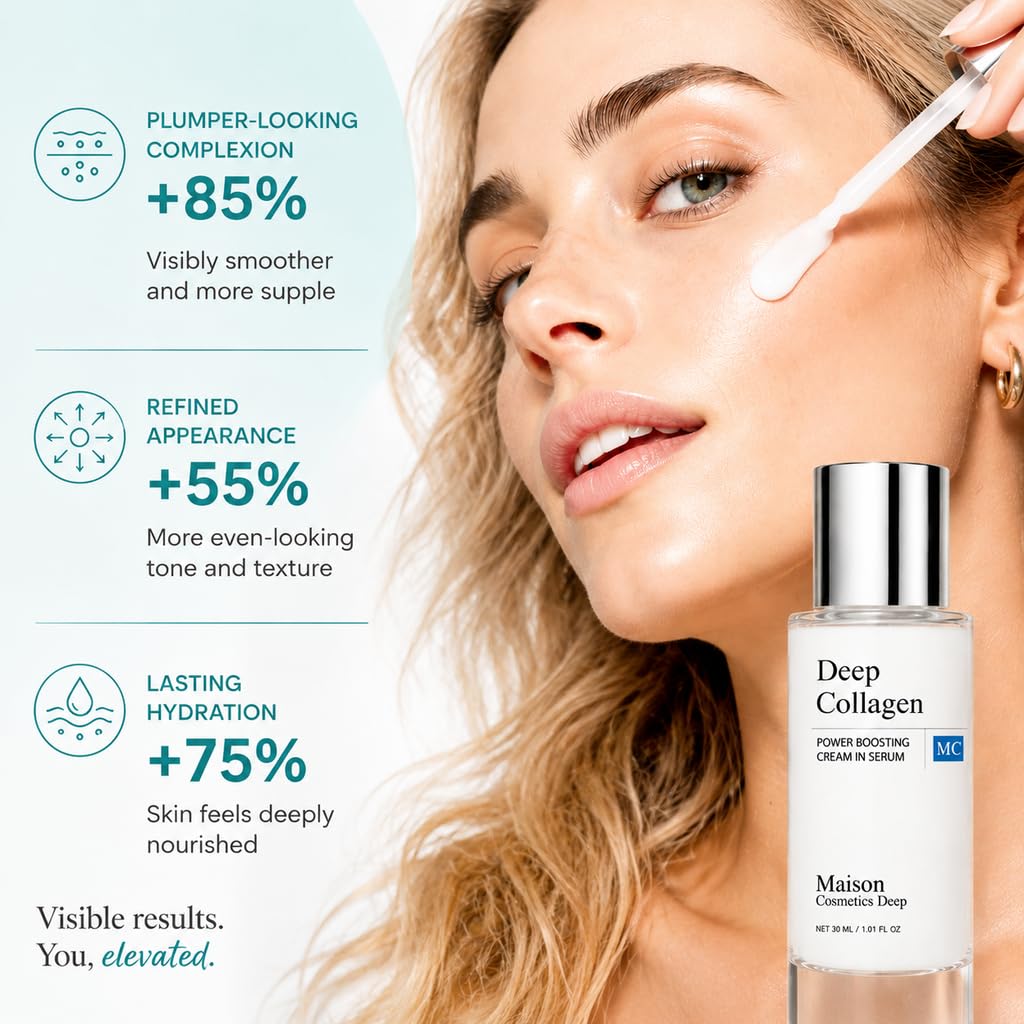 1PCSMaison Cosmetics Deep Collagen Maison Korean Cosmetics - Maison Cosmetics Deep Official Imagery - 6