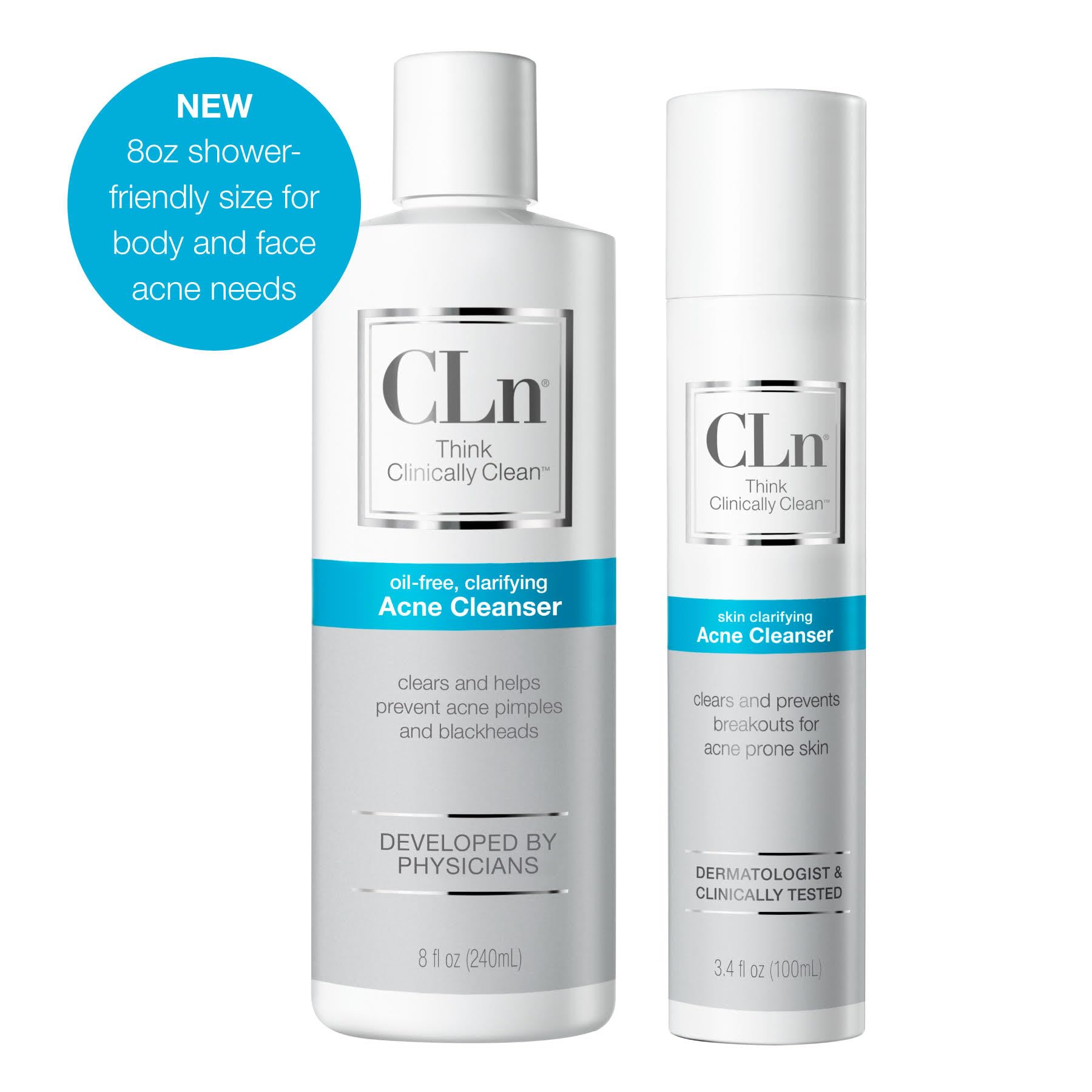 CLn Acne Cleanser The Only Cleanser with 0 5 Salicylic Acid - CLn Official Imagery - 4