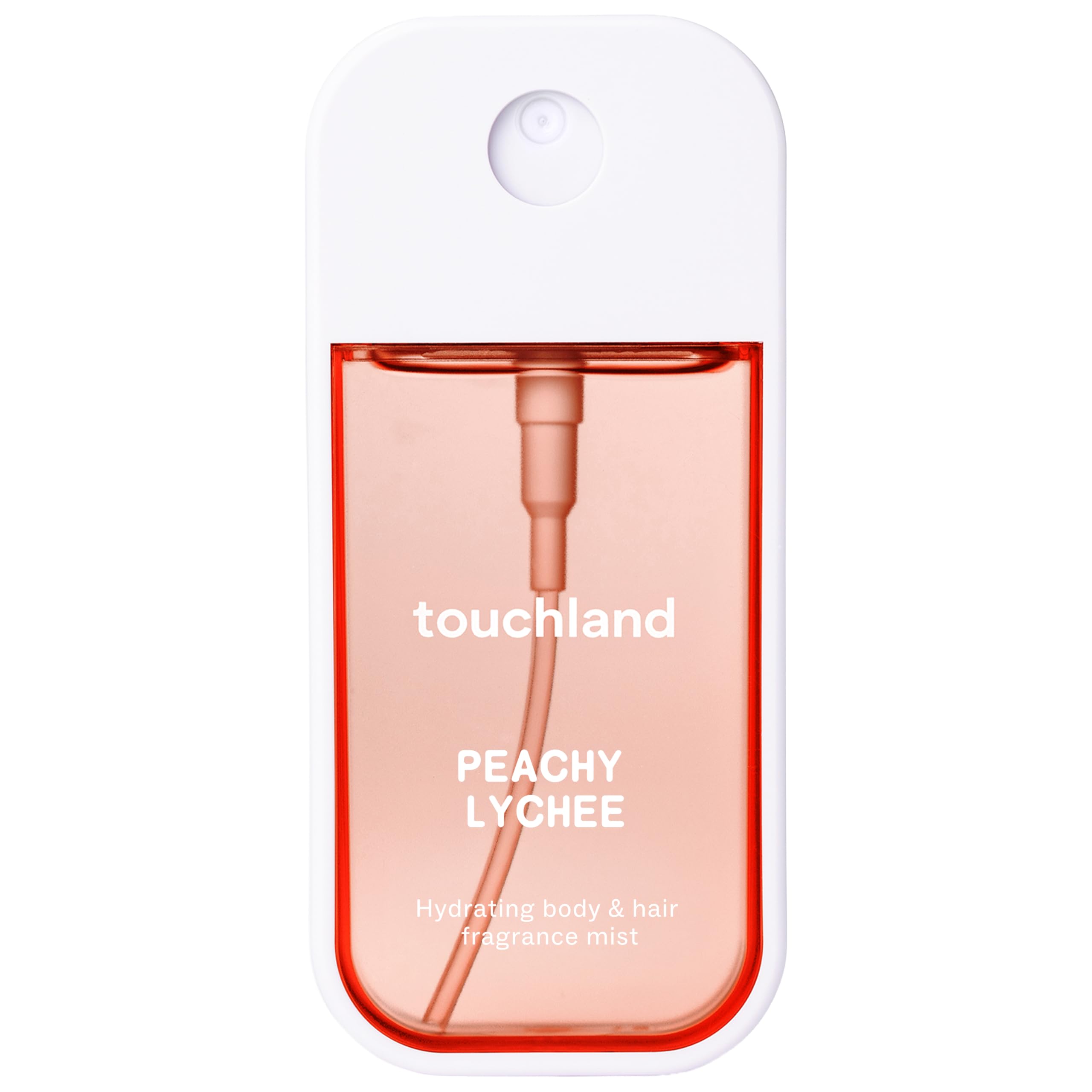 Touchland Body & Hair Peachy Lychee Hydrating Fragrance Mist - Product Imagery