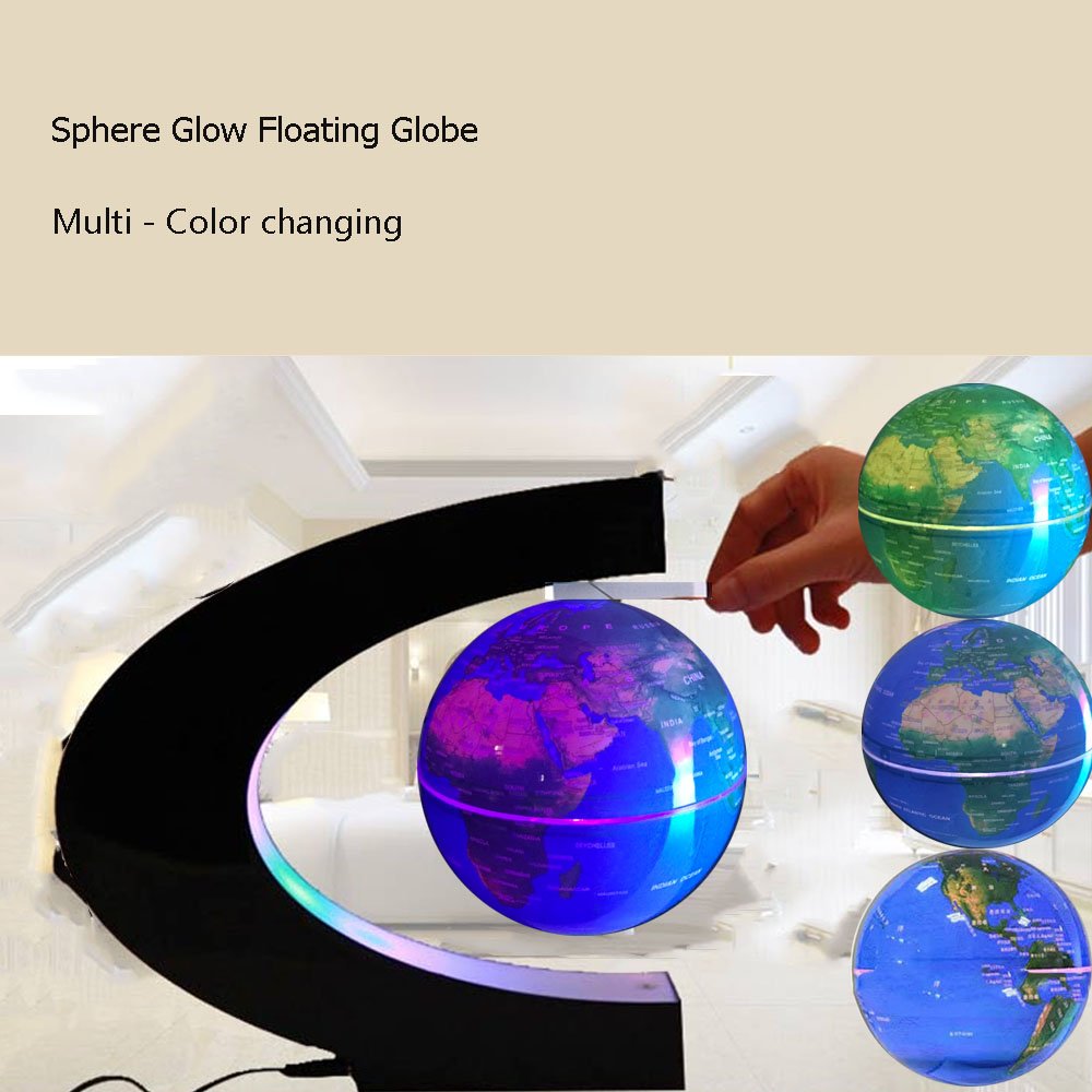 Office Desk Lamp Multi Color Changing Floating Levitating - FUZADEL Official Imagery - 7