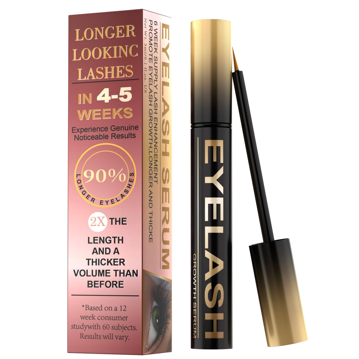 Lash Serum for Eyelash Growth Premium Lash Enhancing Serum - Tistees Official Imagery - 2