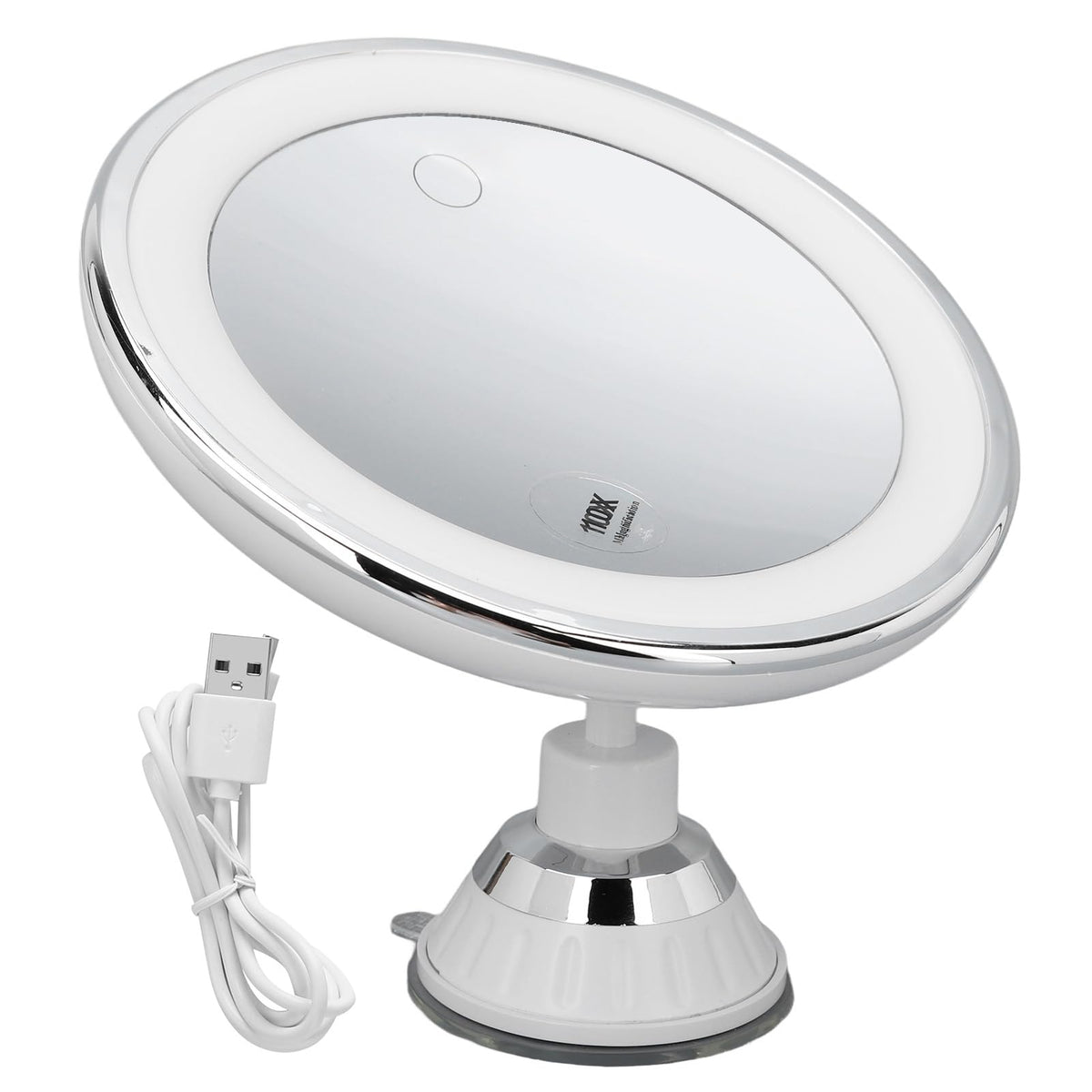 10x Magnifying Lighted Makeup Mirror Magnifying Cosmetic - Brrnoo Official Imagery - 1