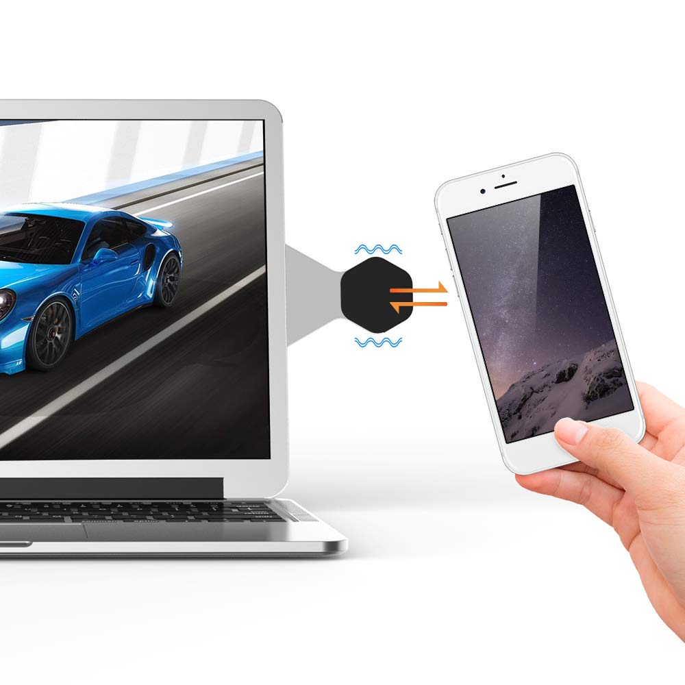 xcivi Magnetic Screen Side Phone Mount for Laptop & Monitor Screen Setup