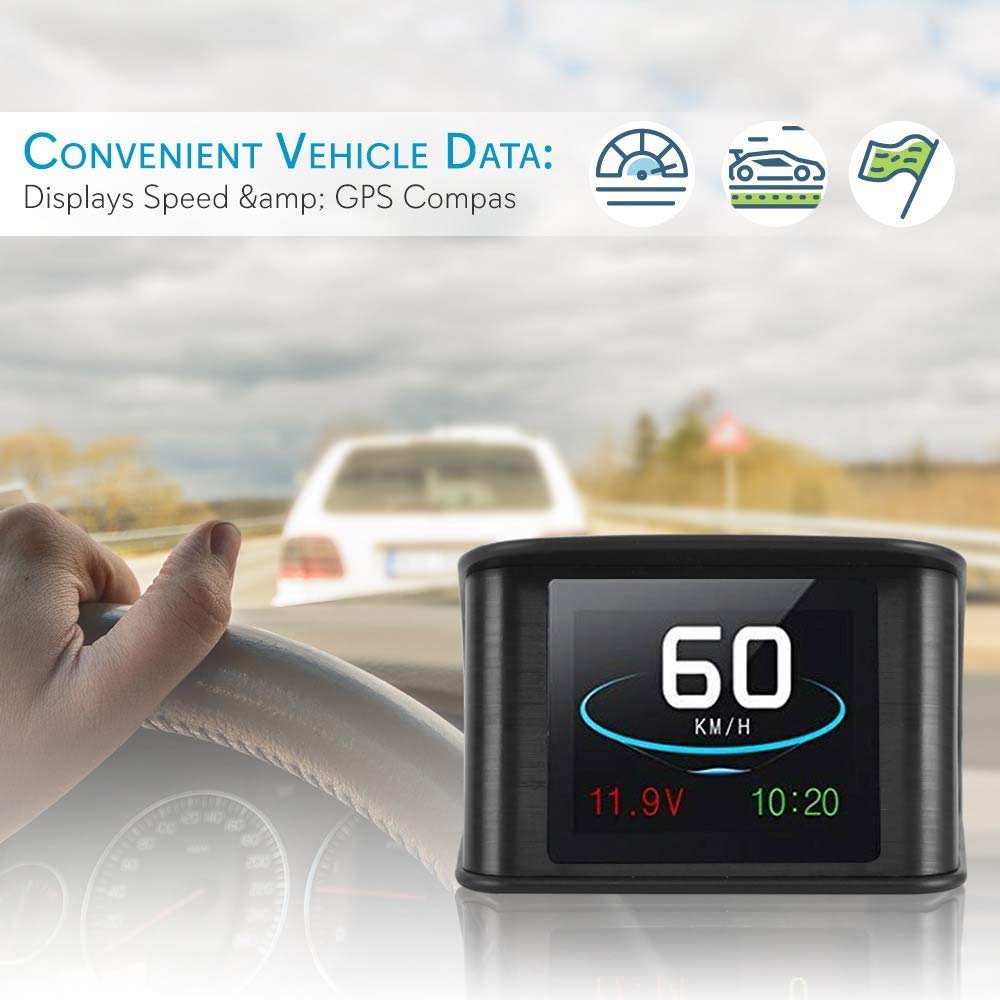Pyle Universal Vehicle Smart HUD Display - Pyle Official Imagery - 4