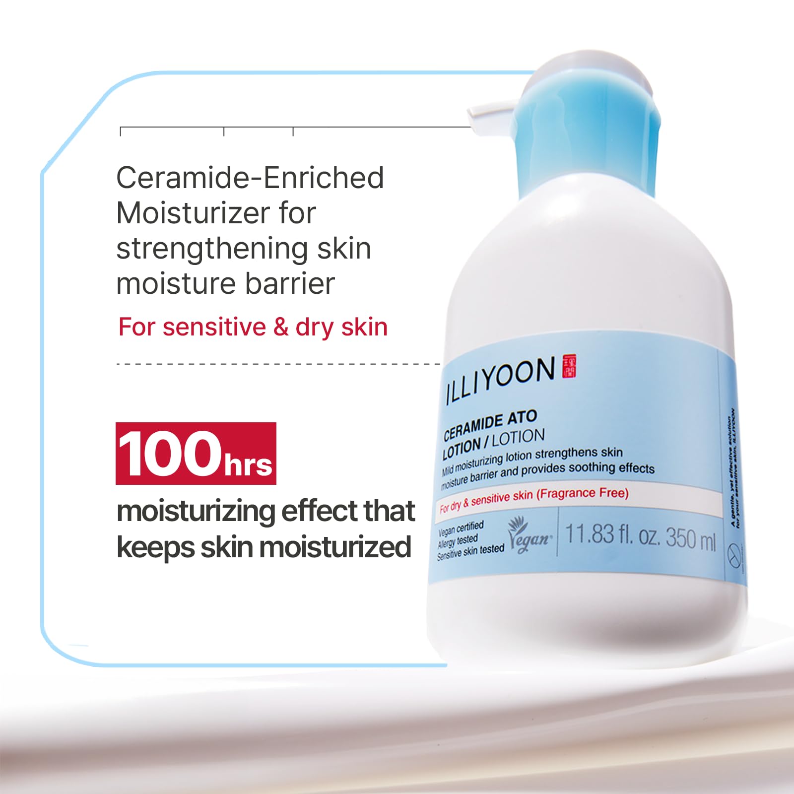 ILLIYOON Ceramide Ato Lotion 528ml - Illiyoon Official Imagery - 4