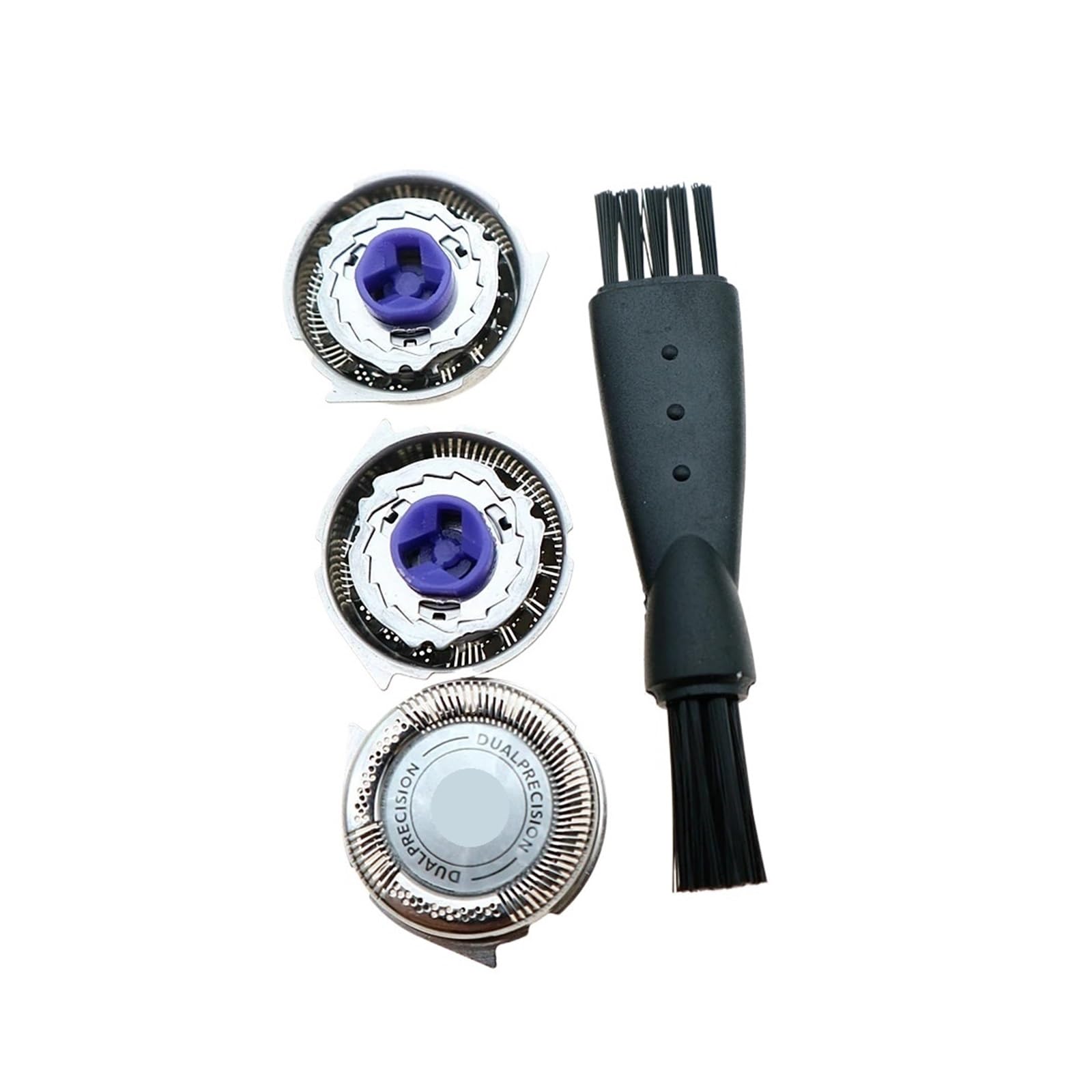 Three TEGRHSNB23E Razor Blade Heads compatible with Philips electric shavers, designed for HQ7100 and HQ7200 series.