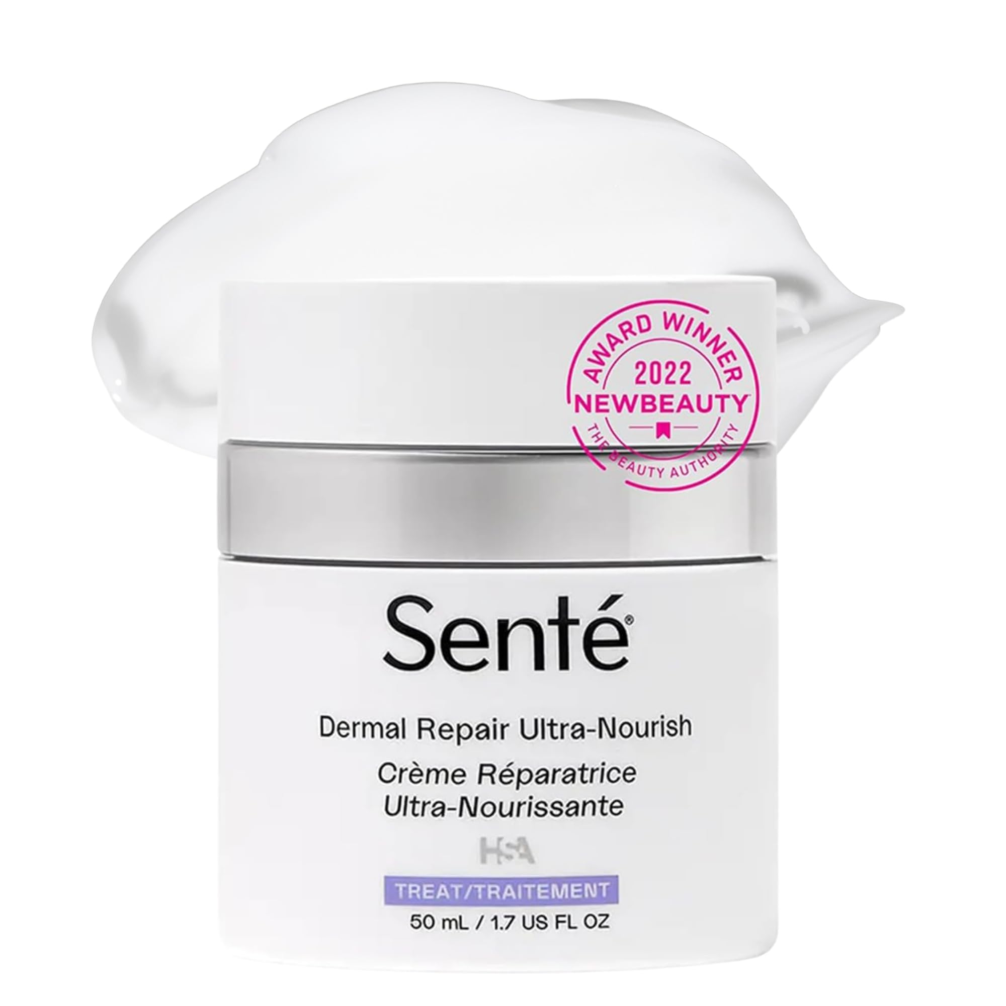 Senté Dermal Repair Ultra-Nourish | Rosacea Treatment for Dry, - Product Imagery