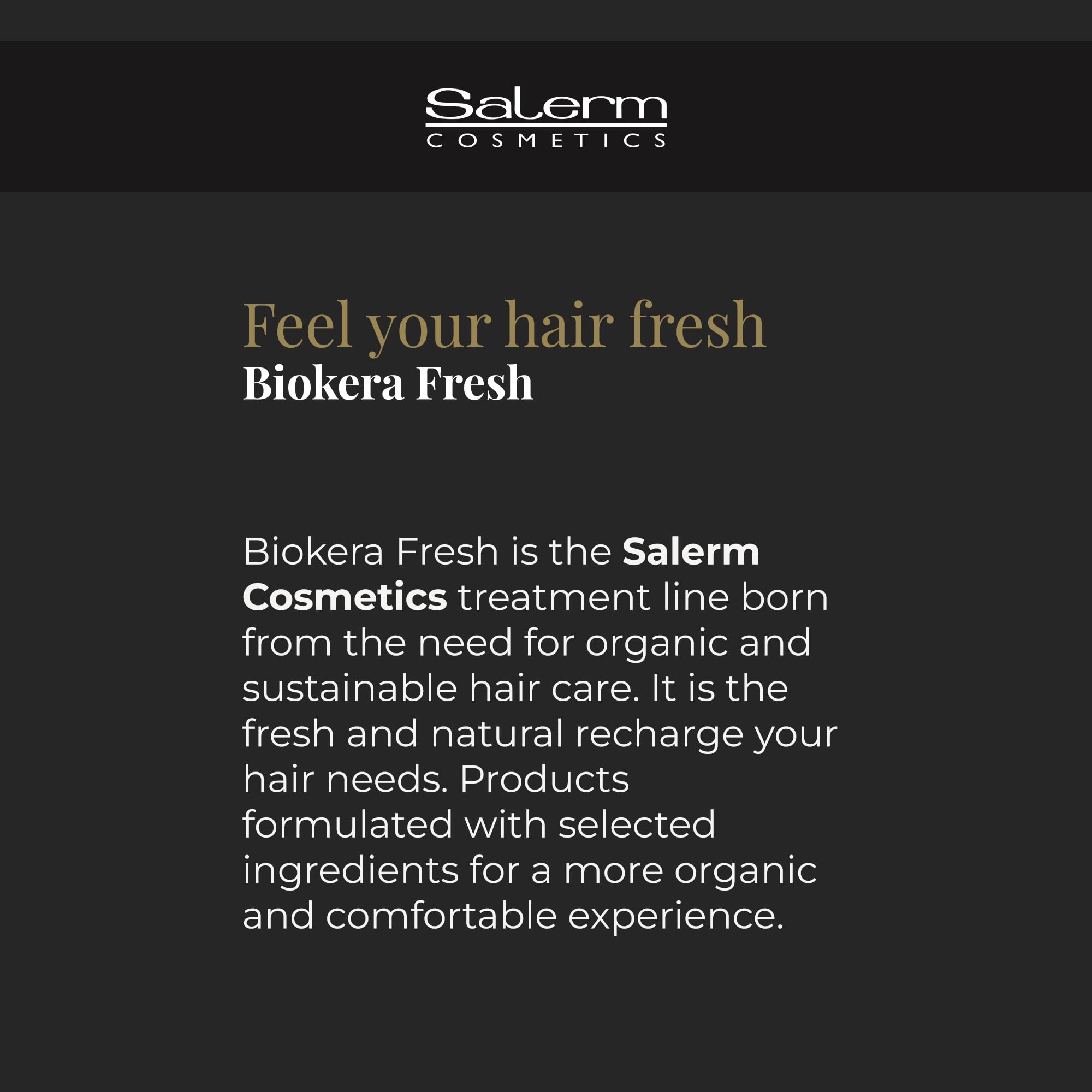 SALERM - Curl Activator Cream - Curly Cream Yellow Shot - 300 ml - Biokera Fresh - Defined Curls - Deep Hair Hydration - Eliminates Frizz - Sulfate-Free and Paraben-Free