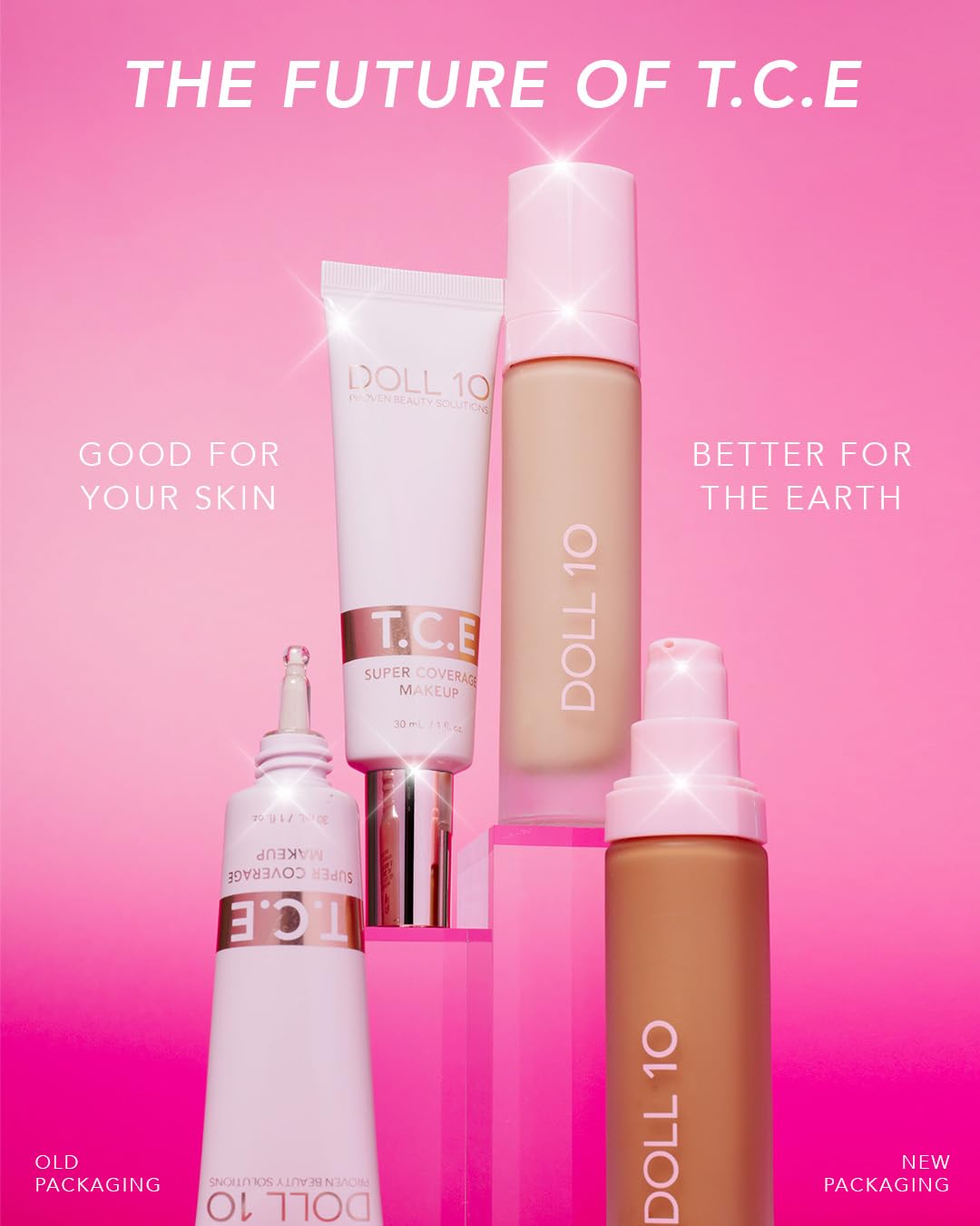 T C E This Covers Everything Super Coverage Serum Makeup - DOLL 10 Official Imagery - 5
